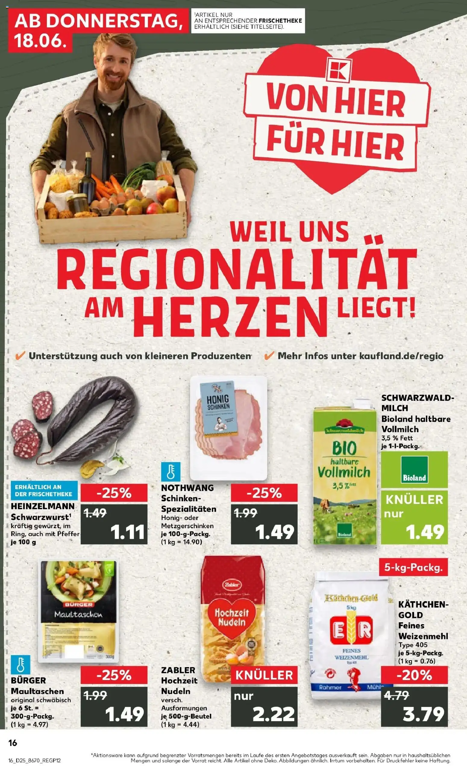 Kaufland Prospekt Schwaigern – gültig ab 18.06.2026 | Seite: 16