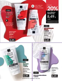 Pré-visualização SKIN Revitalise Sérum + Gel, SKIN Revitalise Sérum + Gel válido de 01.05.2026 | Página: 199