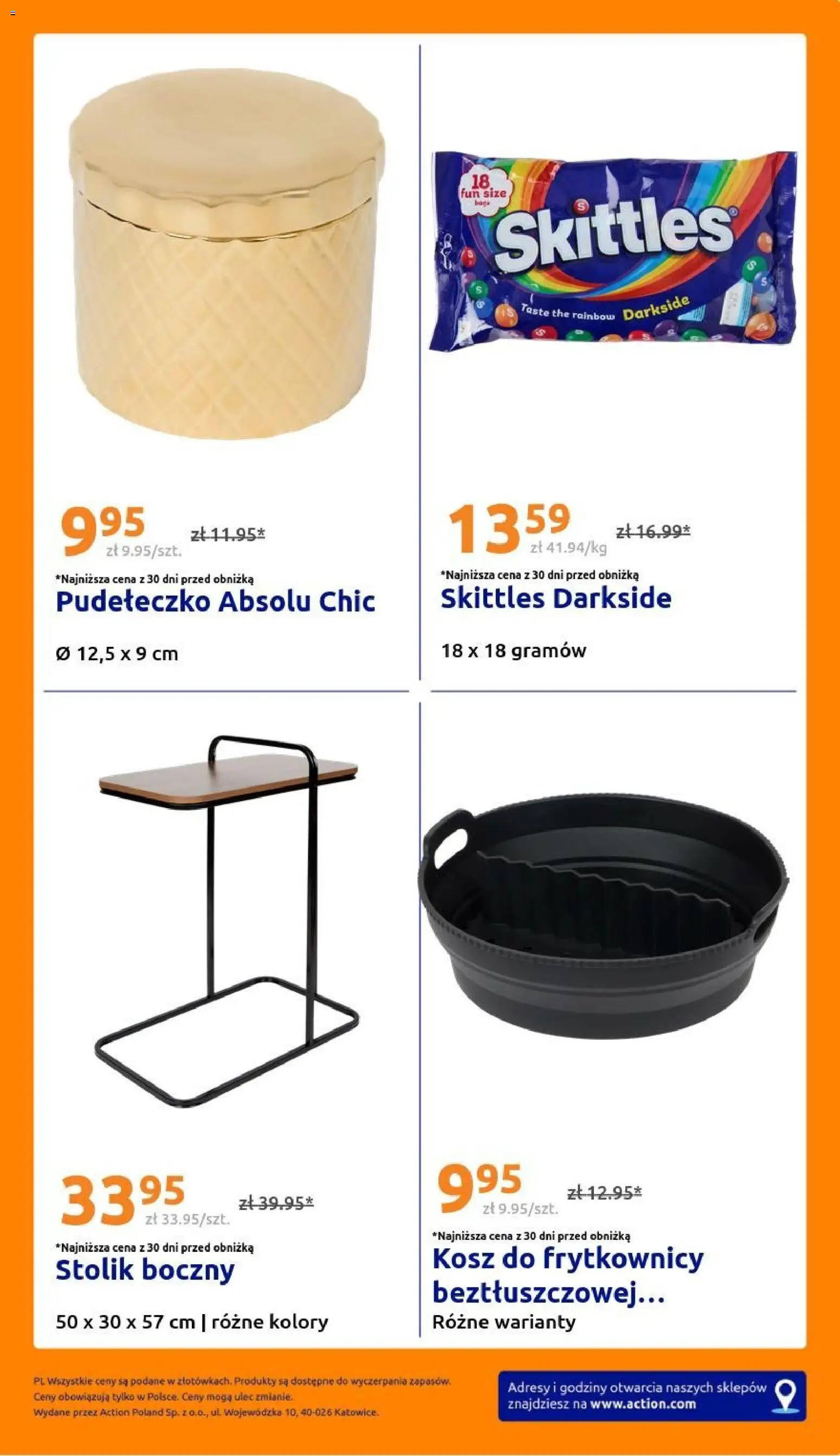 Action gazetka od 28.10.2026 | Strona: 37 | Produkty: Kosz, Skittles