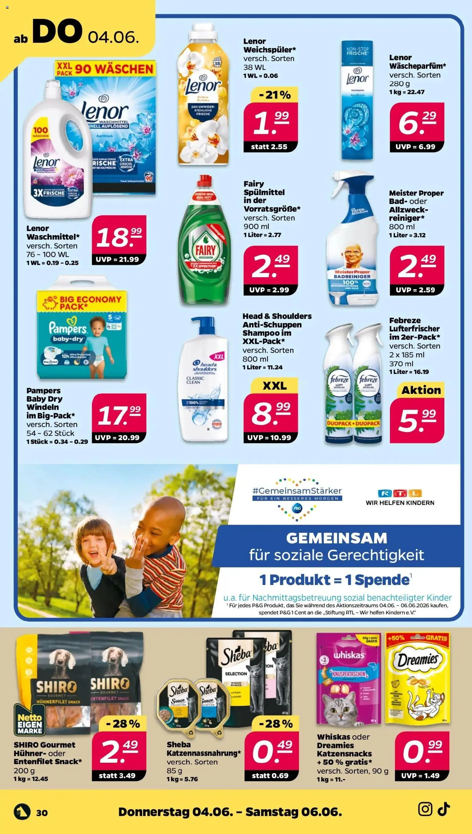 Netto - Netto APS : Wochenangebote ab 31.05.2026 → Angebote nächste Woche | Seite: 32