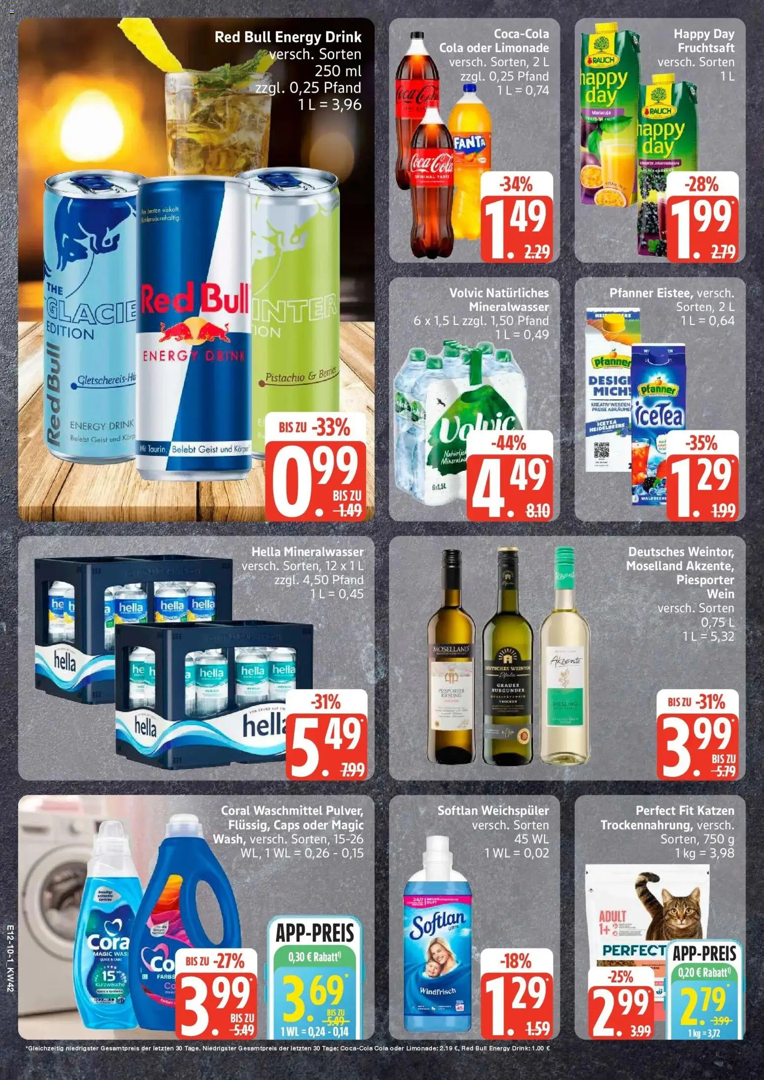 Edeka Prospekt Ammersbek (ab 12.10.2026) » Angebote Online | Seite: 10 | Produkte: Red bull, Cola, Energy, Hella