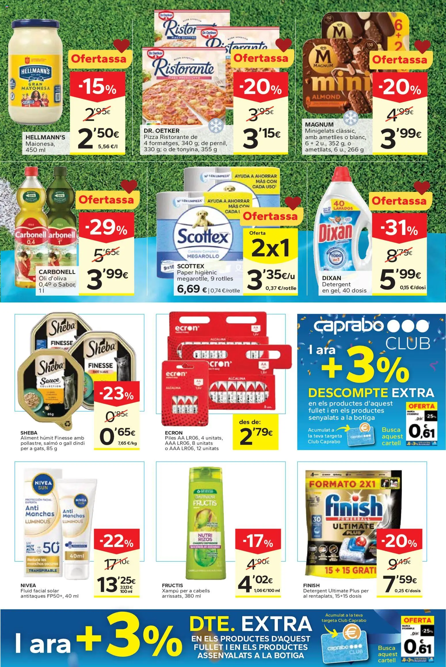 Caprabo Ofertasses d'estiu │ válido desde el 11.06.2026 | Página: 7 | Productos: Pizza