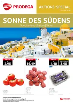 Prodega aktionen Sonne des Südens ab 03.08.2026 gültig
