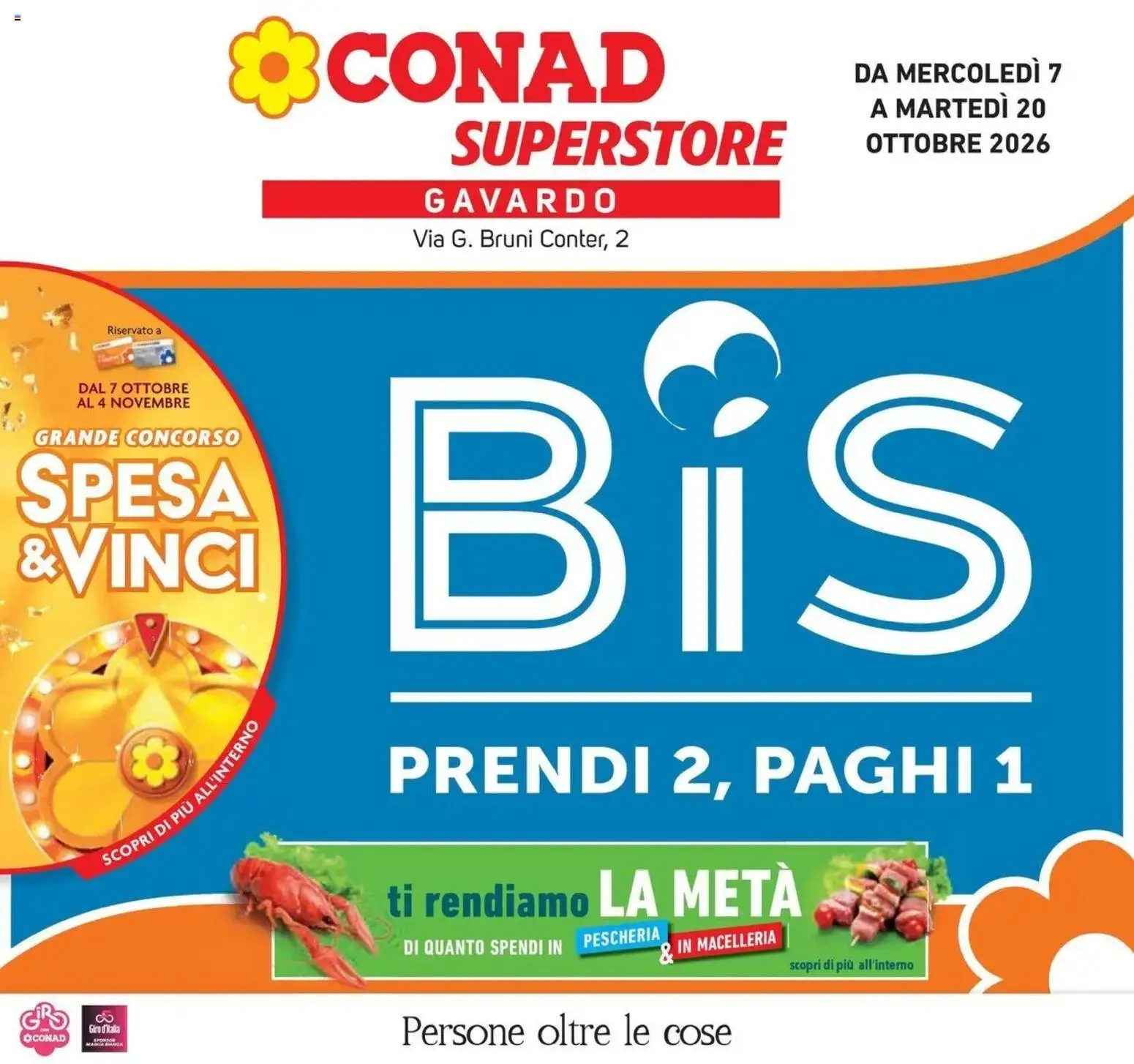Anteprima volantino Conad dal 07/10/2026 prossima settimana | Pagina: 1