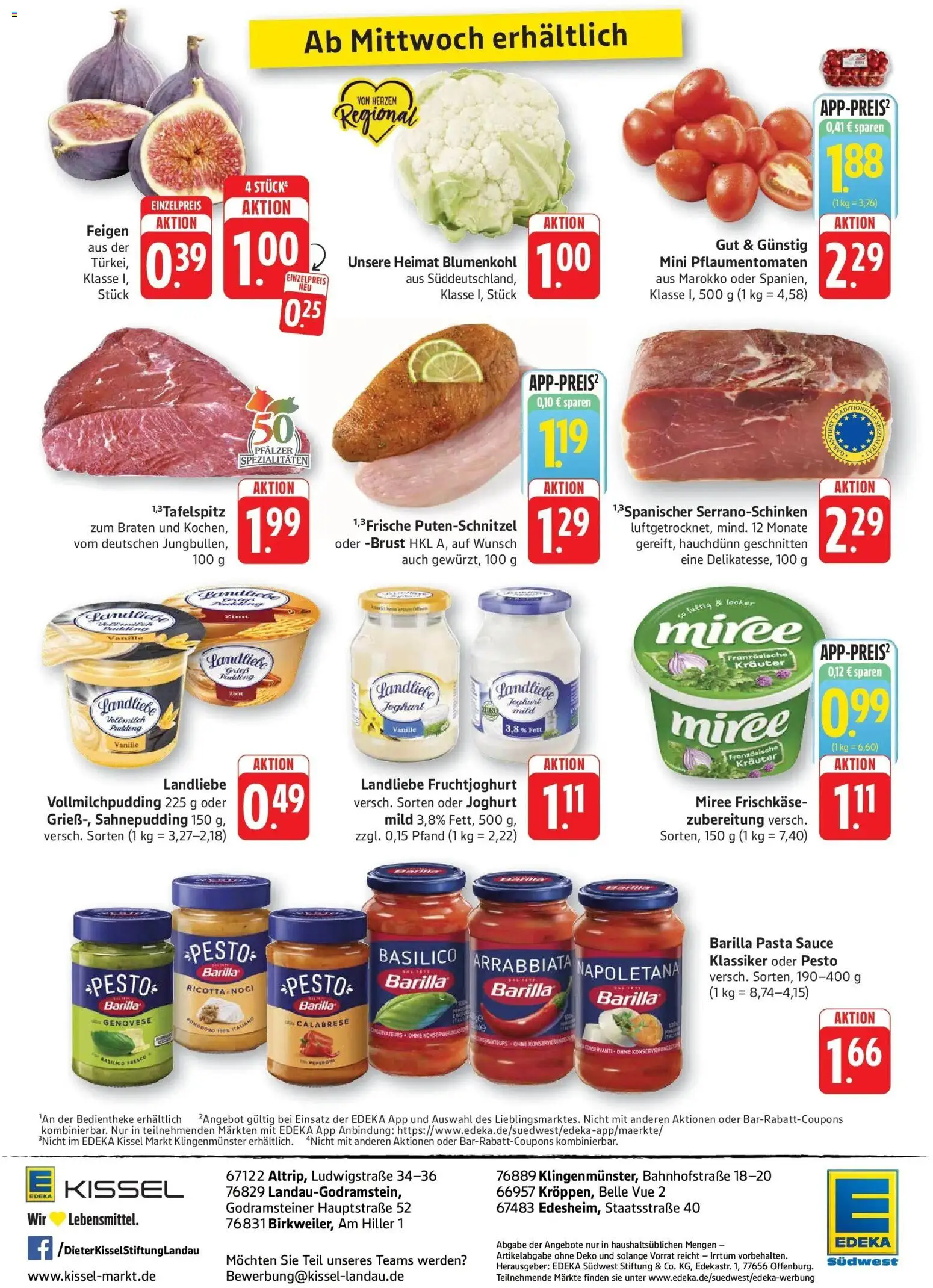 Edeka Prospekt Kröppen (ab 28.09.2026) » Angebote Online | Seite: 10 | Produkte: Tafelspitz, Pudding, Putenschnitzel, Feigen