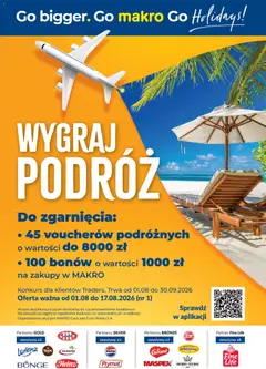 Pogląd oferty "Makro gazetka - Konkursowa "Wygraj Podróż" - ważna od 01.08.2026