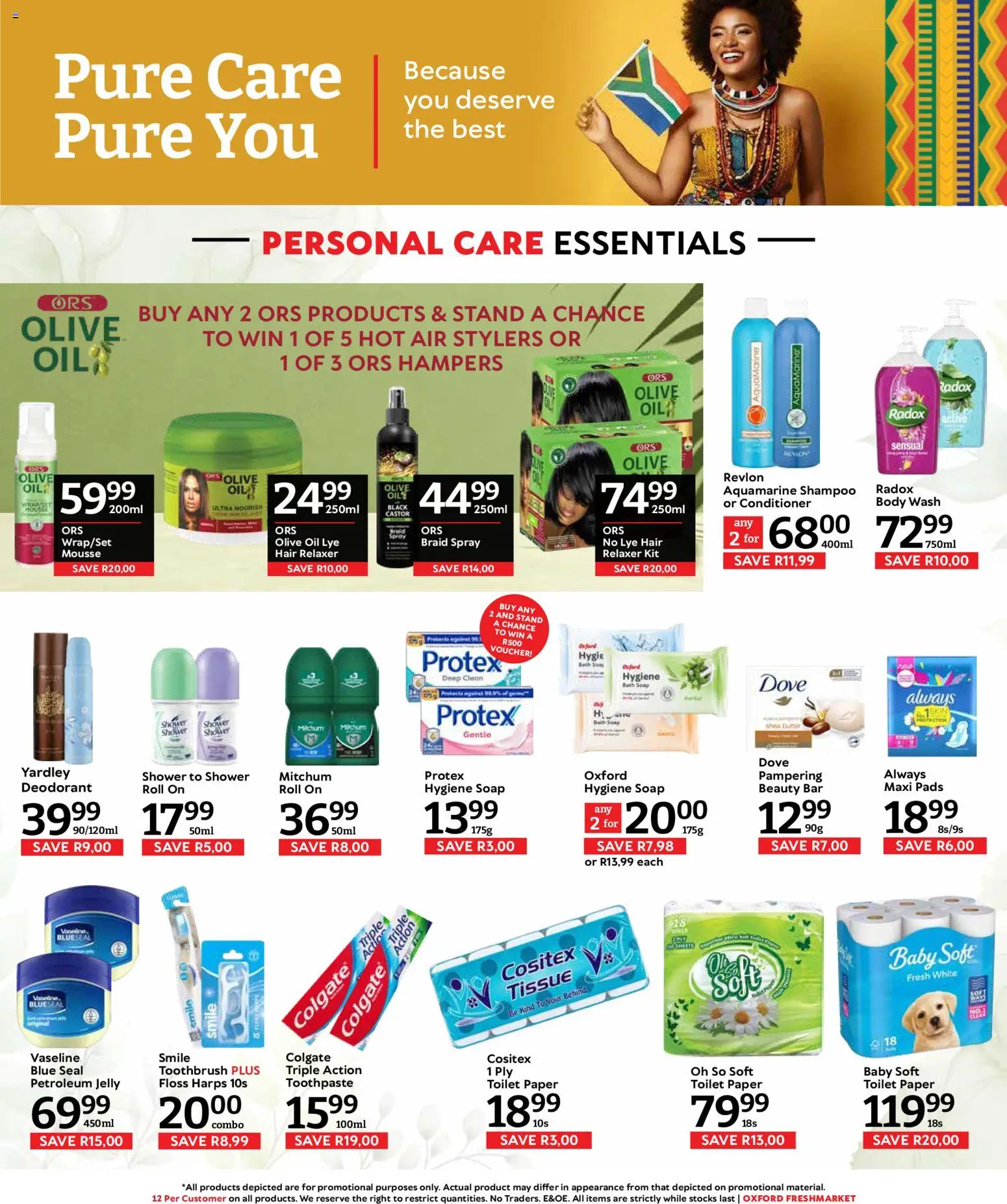 New Oxford Freshmarket catalogue – valid from 16/09/2026 | Page: 14 | Products: Toilet, Bath, Pads, Oil