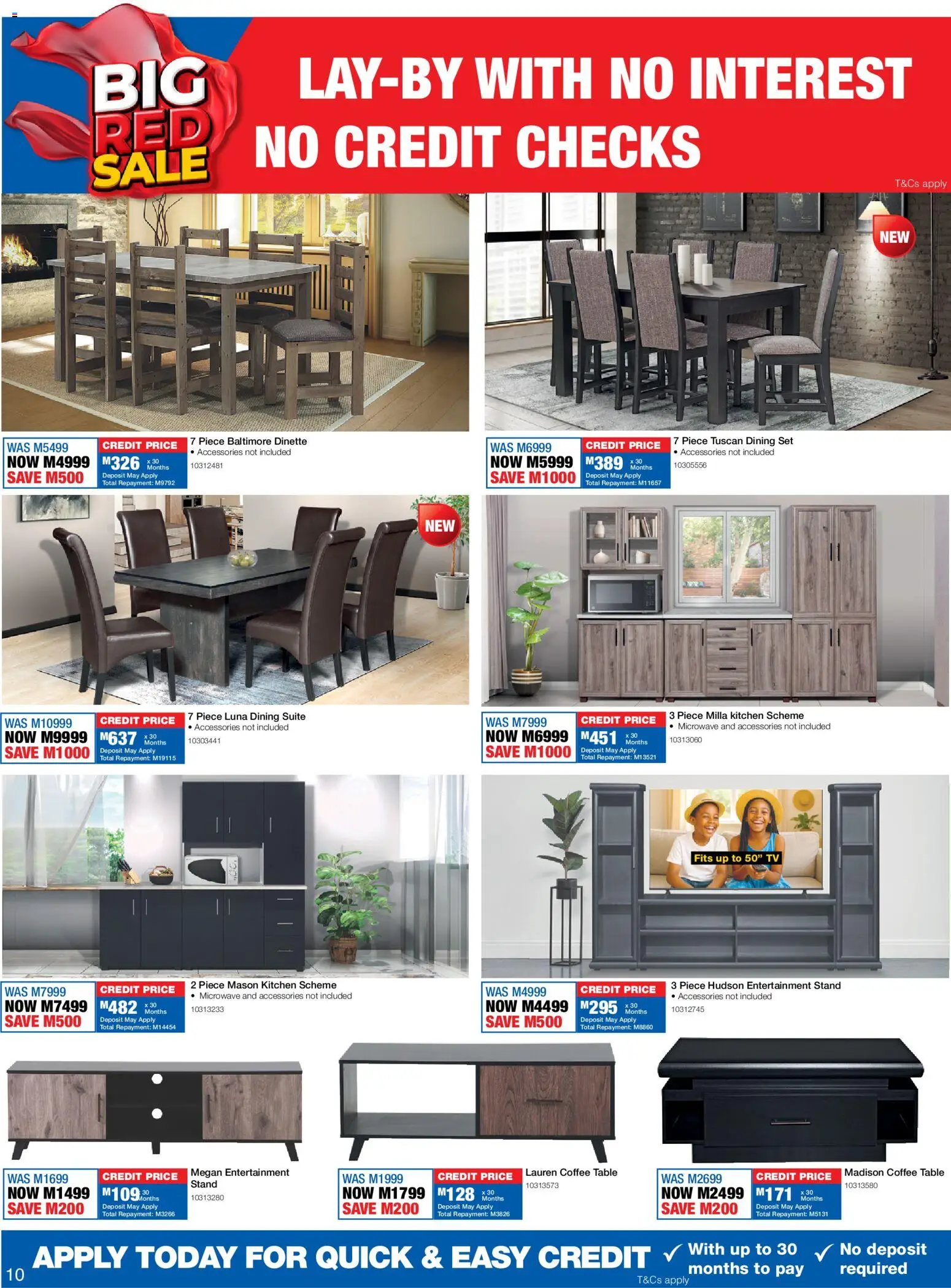 New OK Furniture catalogue – valid from 18.05.2026 | Page: 10 | Products: Coffee table, Table, Microwave, Coffee