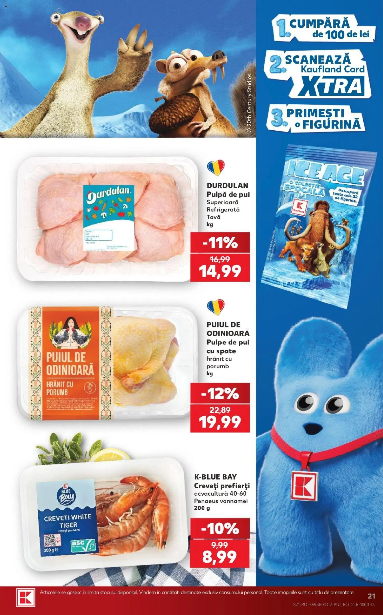 Kaufland Slatina 16.09.2026 - Revista si Oferta | Pagină: 21 | Produse: Tava, Pui, Porumb