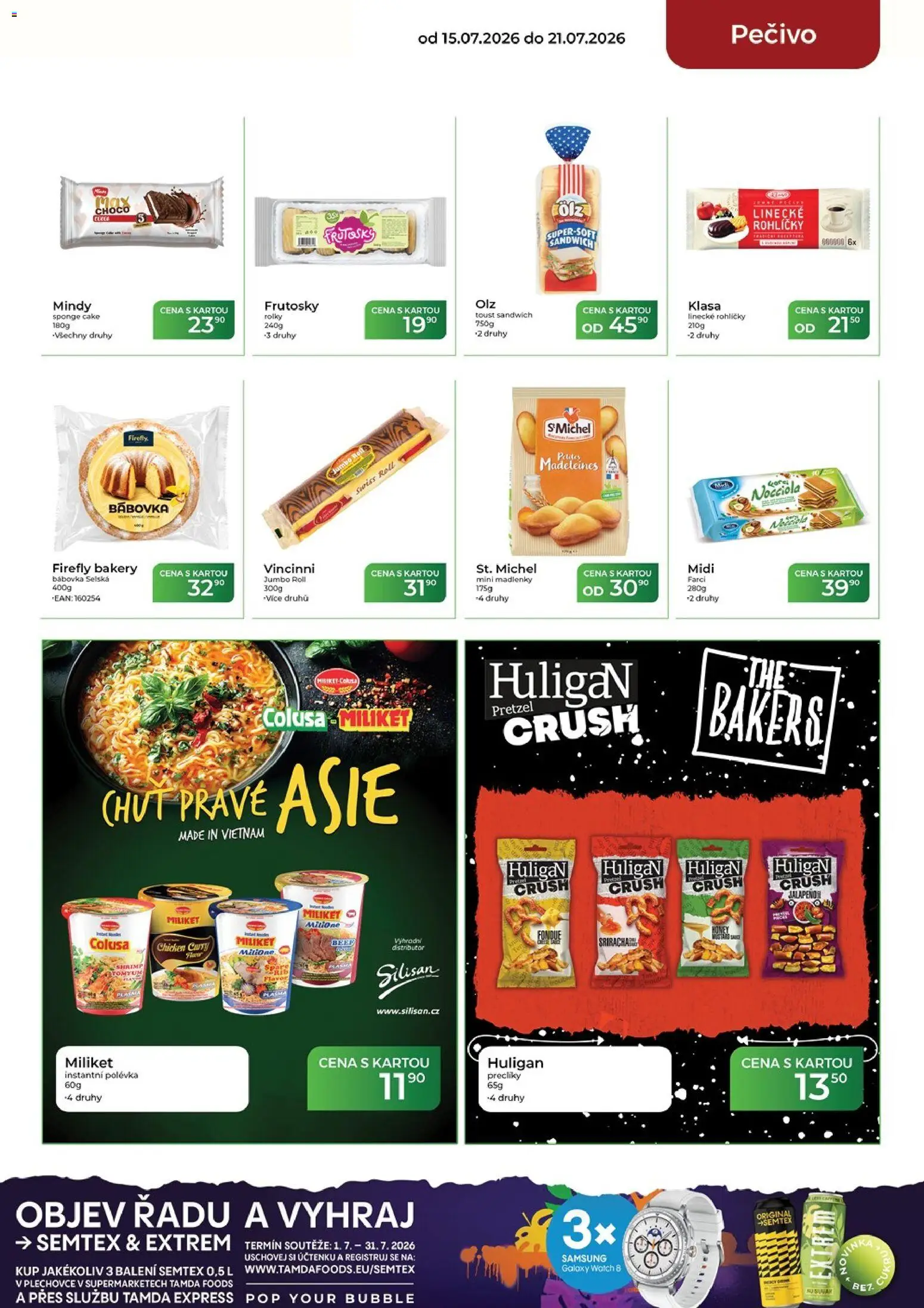 Tamda Foods leták od 15.07.2026 | Strana: 25 | Produkty: Bábovka, Samsung, Fondue, Semtex
