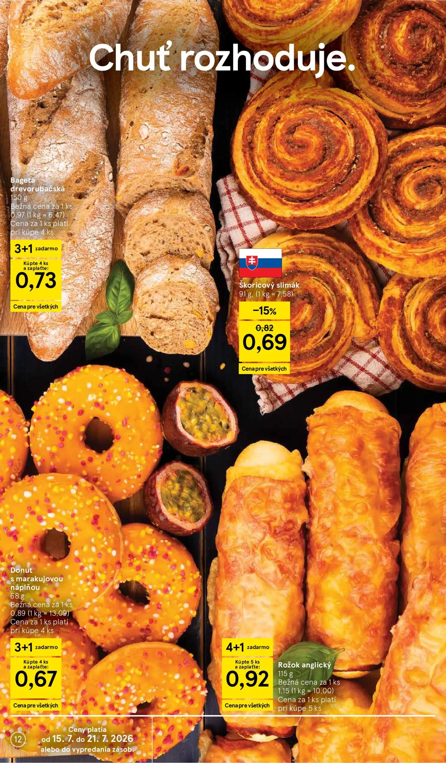 Nové Tesco akcie – leták je platný od 15.07.2026 | Strana: 12