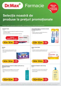 Ofertele Dr.Max valabile de la 01.08.2026
