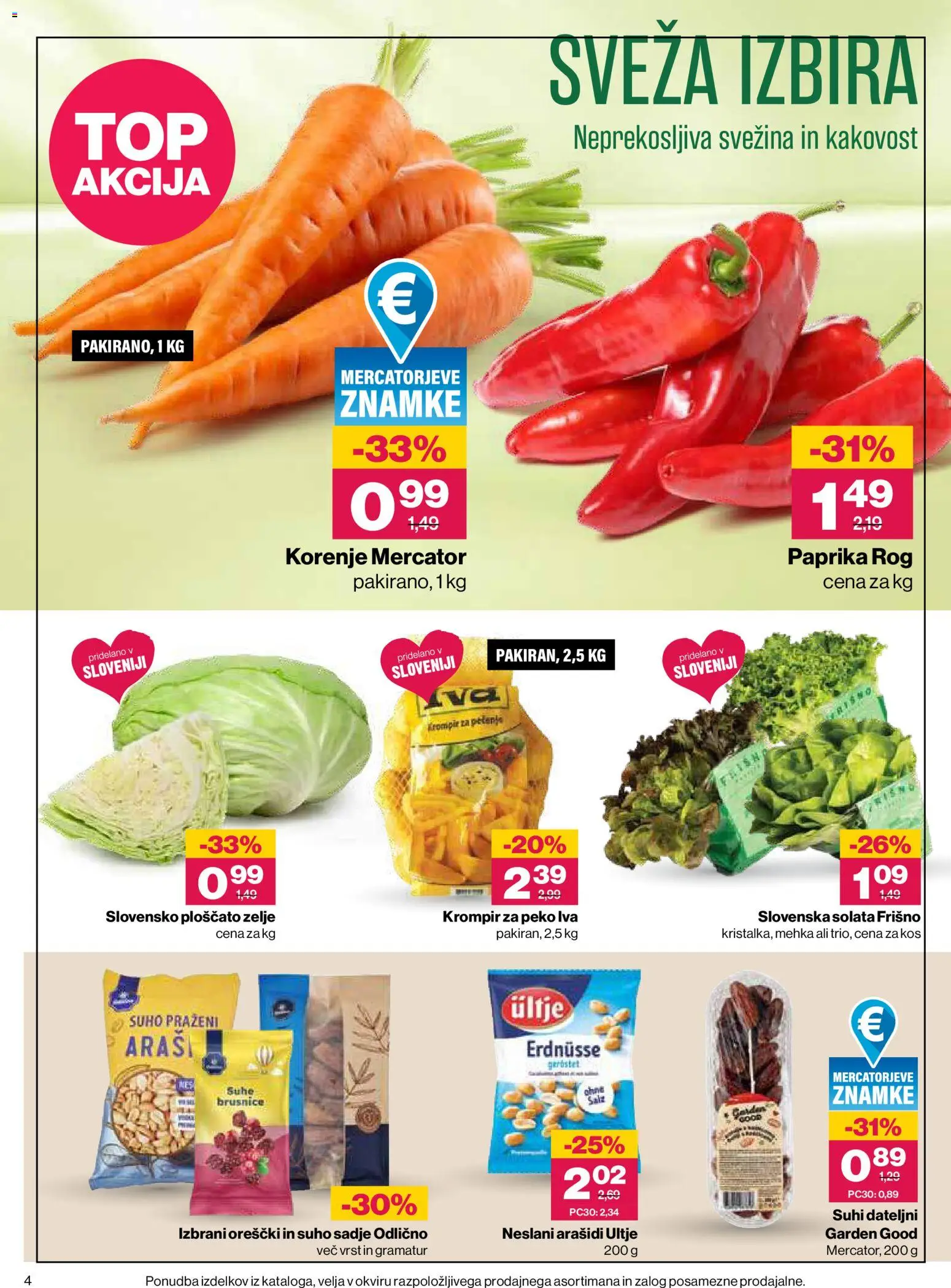 Novi Mercator katalog ponudbe – veljaven od 10.09.2026 | Stran: 4