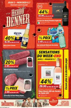 Denner aktionen FR ab 02.07.2026 gültig