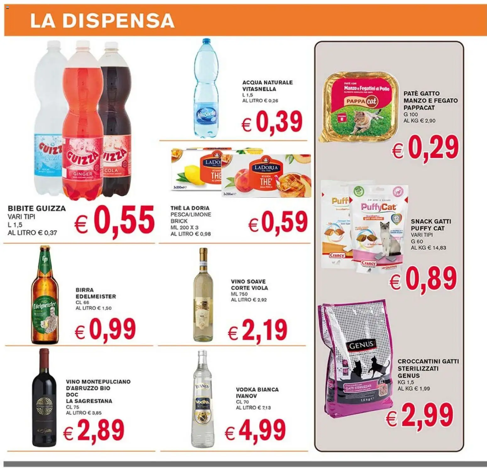 Volantino Coal del 21.05.2026 | Pagina: 10 | Prodotti: Pollo, Manzo, Acqua, Vino