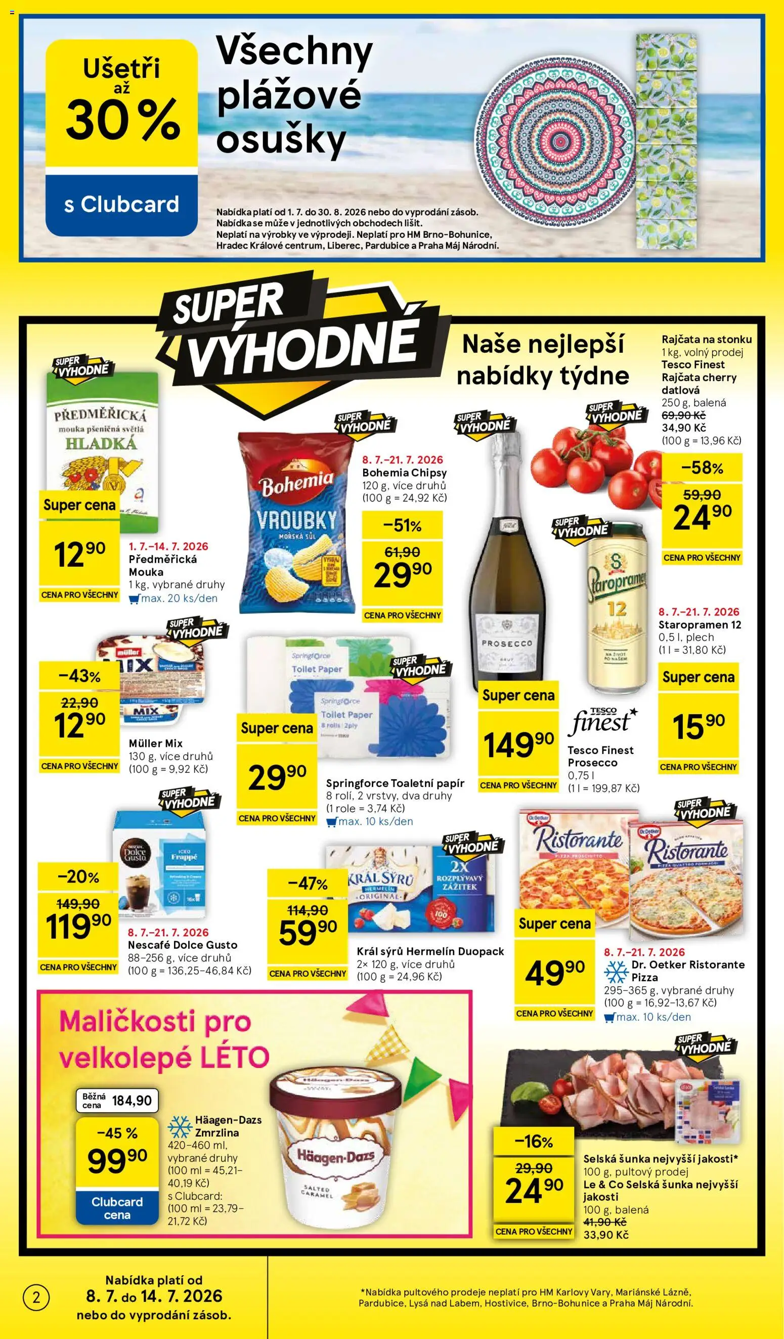 Tesco leták - Hypermarket od 08.07.2026 | Strana: 2