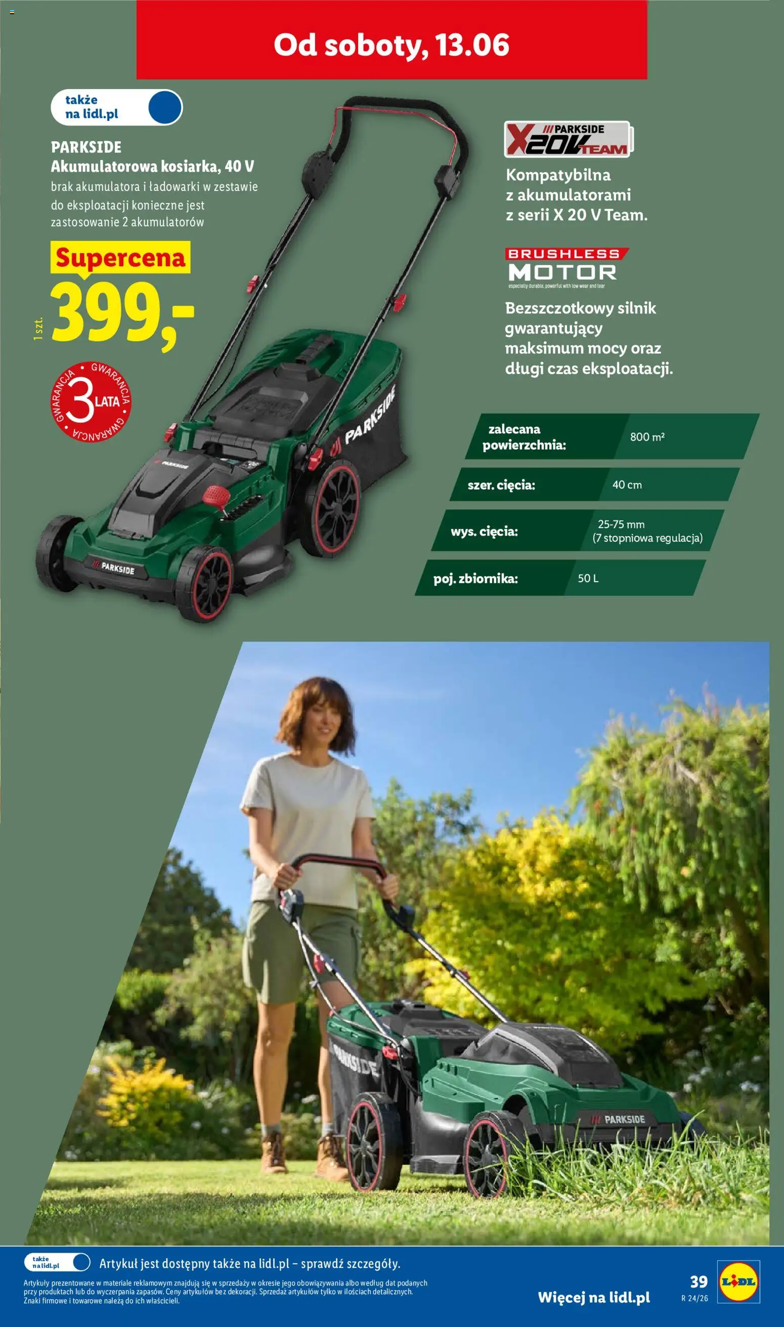 Lidl Polsko katalog od 08.06.2026 | Strana: 43 | Produkty: Parkside