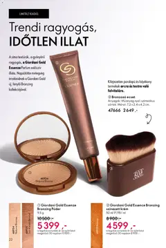 Katalógus Oriflame 2026/07 - amely érvényes a következő dátumtól: 06.05.2026 | Oldal: 22 | Termékek: Púder, Parfüm, Ecset