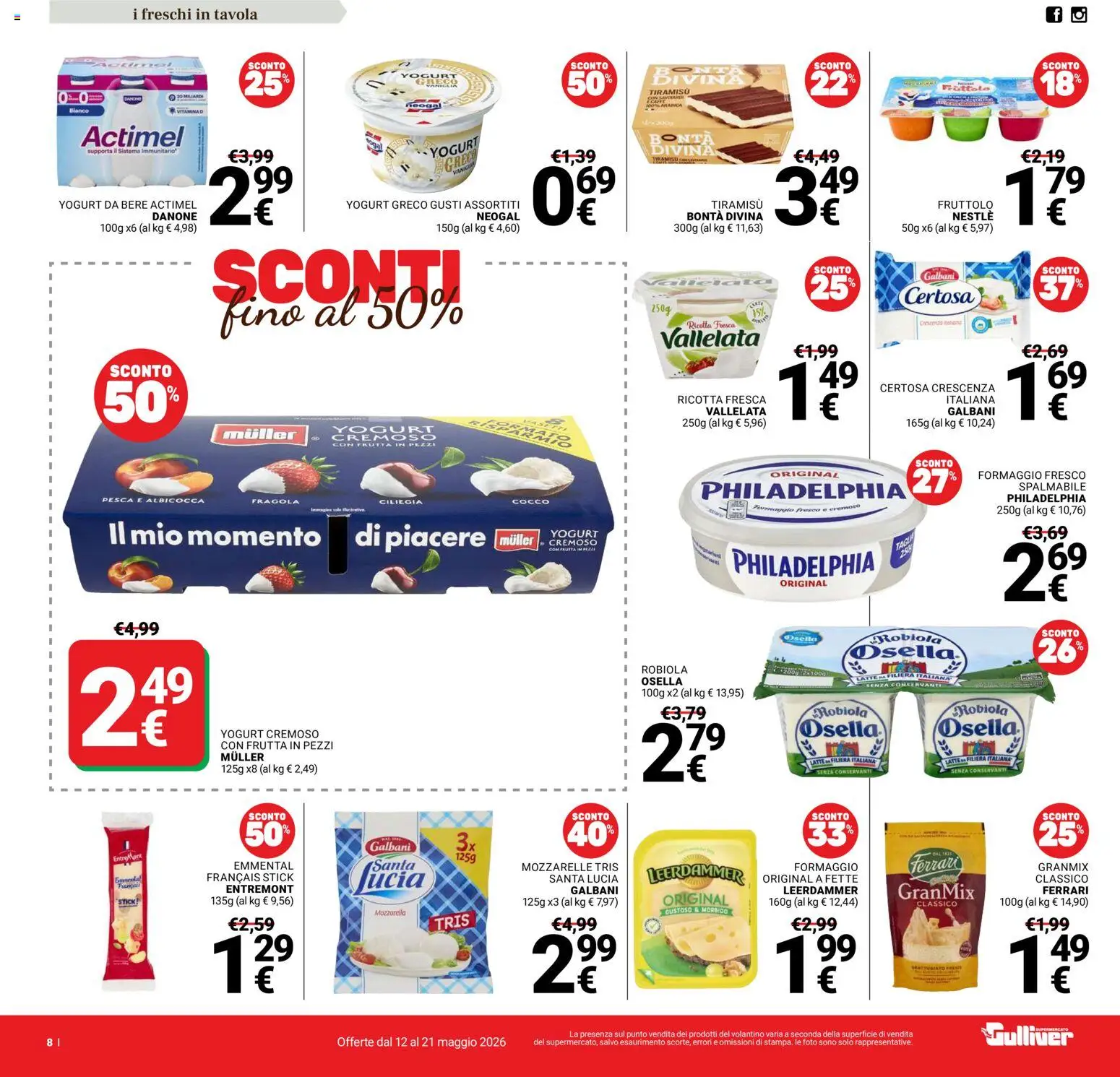 Volantino Gulliver del 12.05.2026 | Pagina: 8