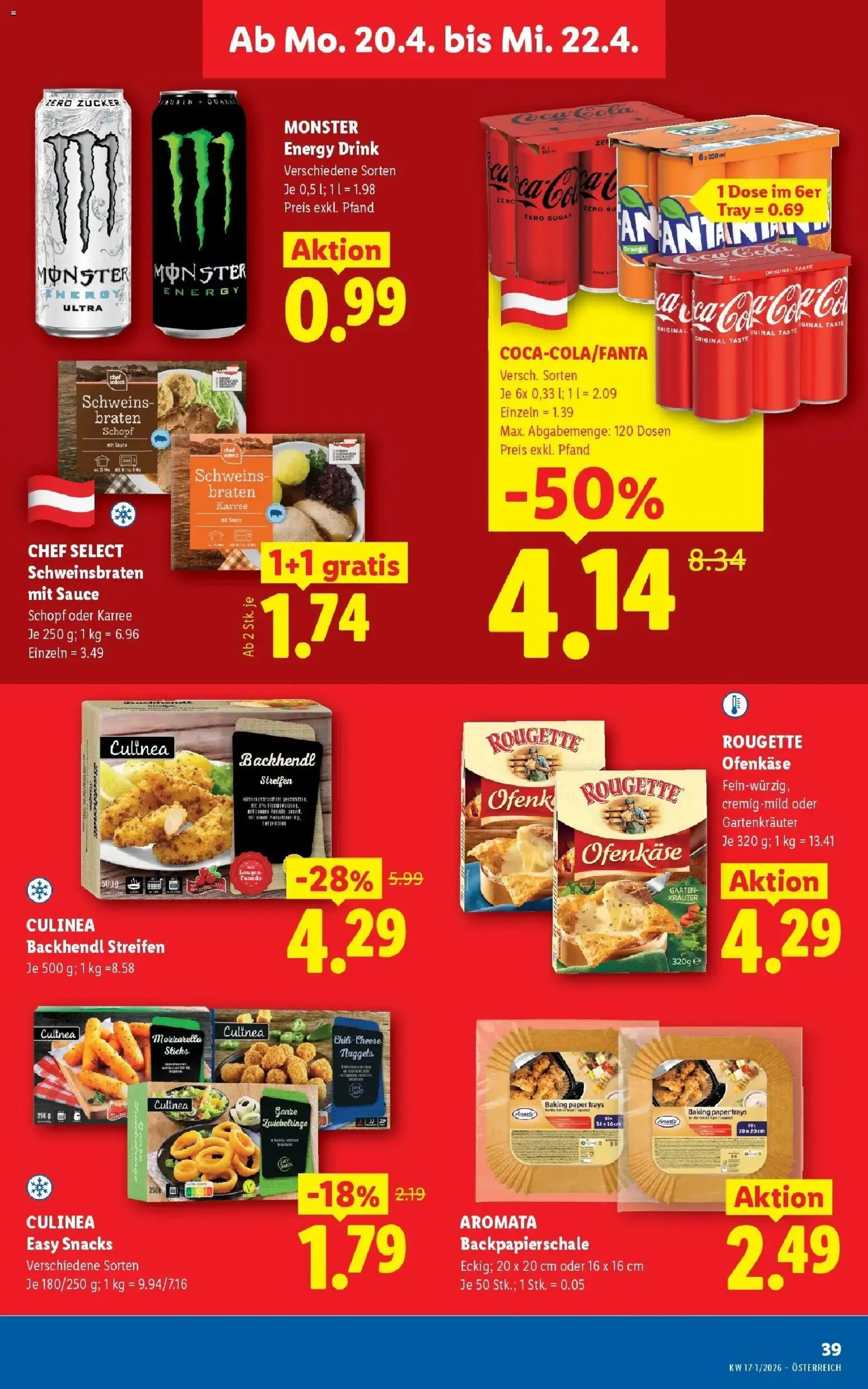 Lidl Flugblatt - Jenbach, Eferding, Dornbirn gültig ab 16.04.2026 | Seite: 44 | Produkte: Zucker
