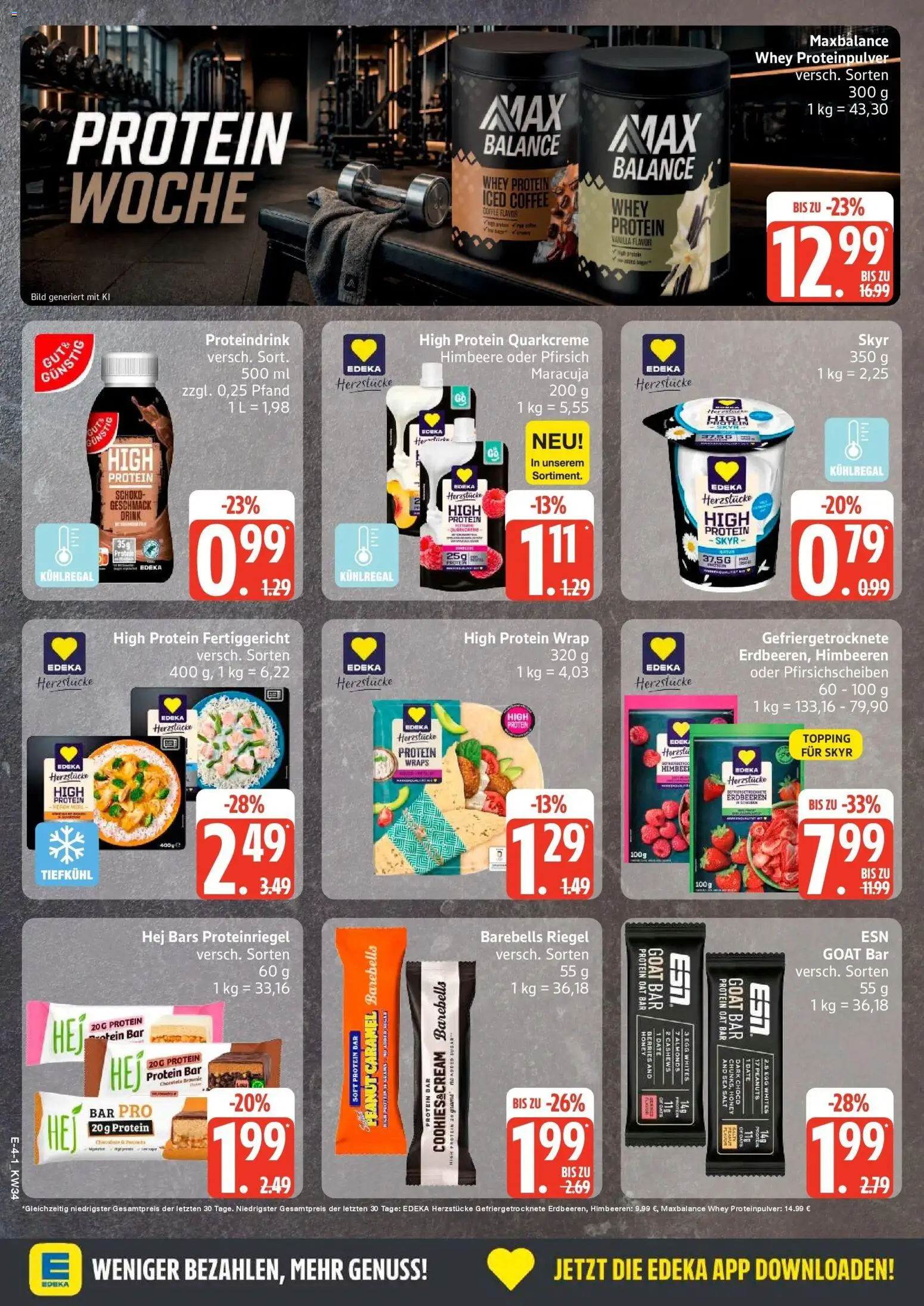 Edeka Prospekt Neu Wulmstorf (ab 17.08.2026) » Angebote Online | Seite: 4 | Produkte: Himbeeren, Skyr, Pfirsich, Erdbeeren