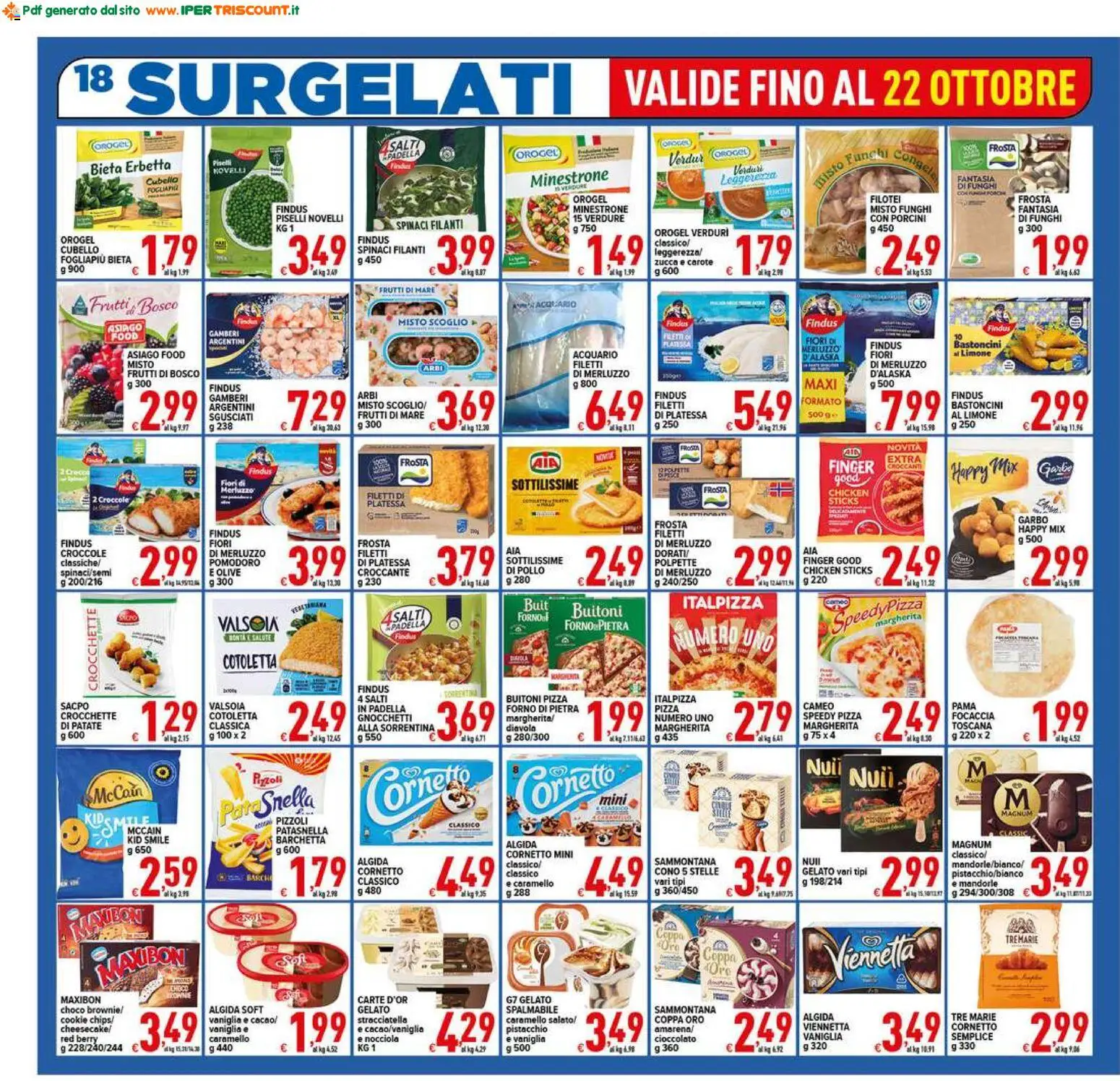 Volantino Ipertriscount del 14/10/2026 | Pagina: 18