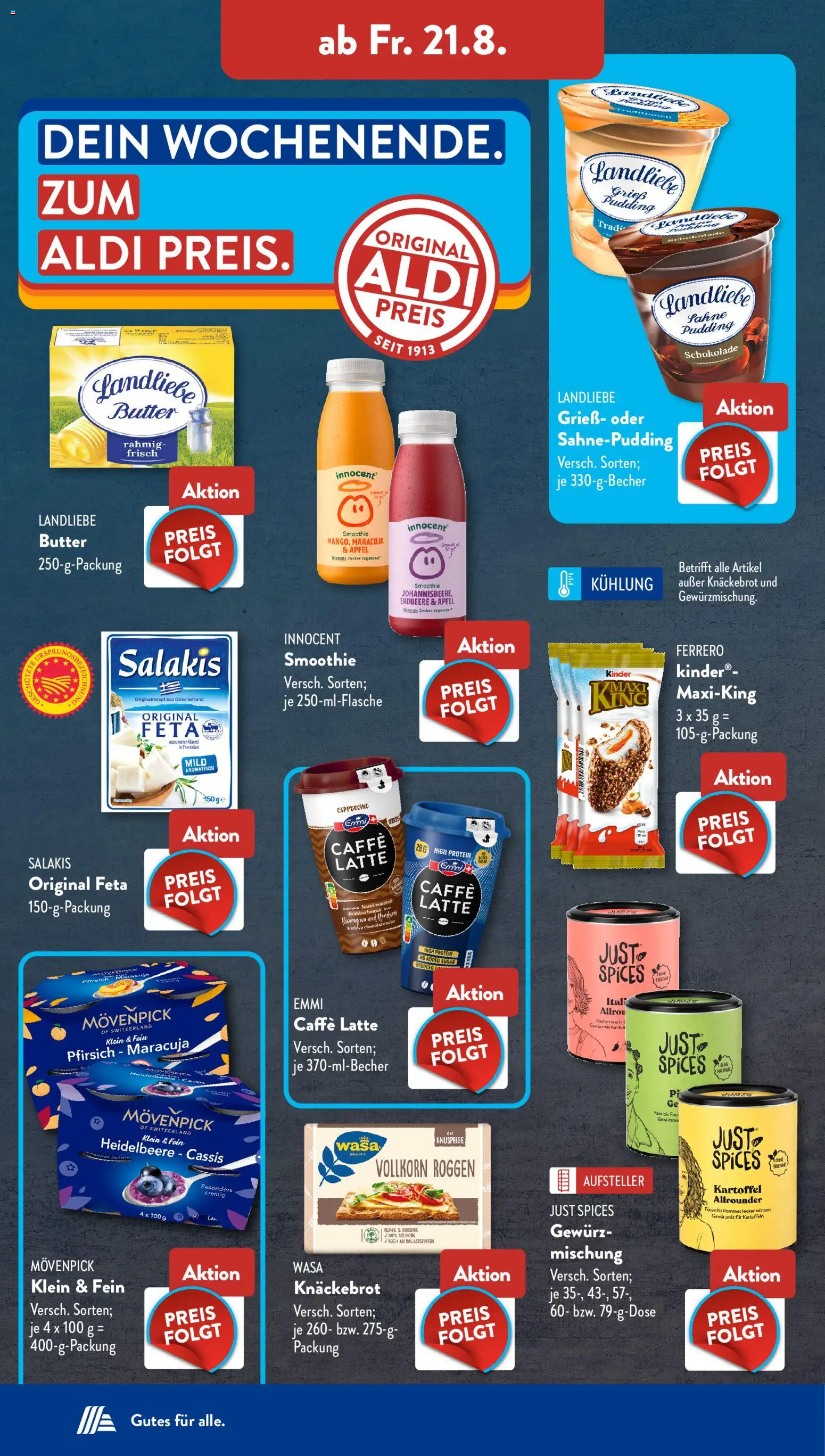 Aldi Süd Prospekt – gültig ab 17.08.2026 | Seite: 11 | Produkte: Schokolade, Äpfel, Pfirsich, Sahne