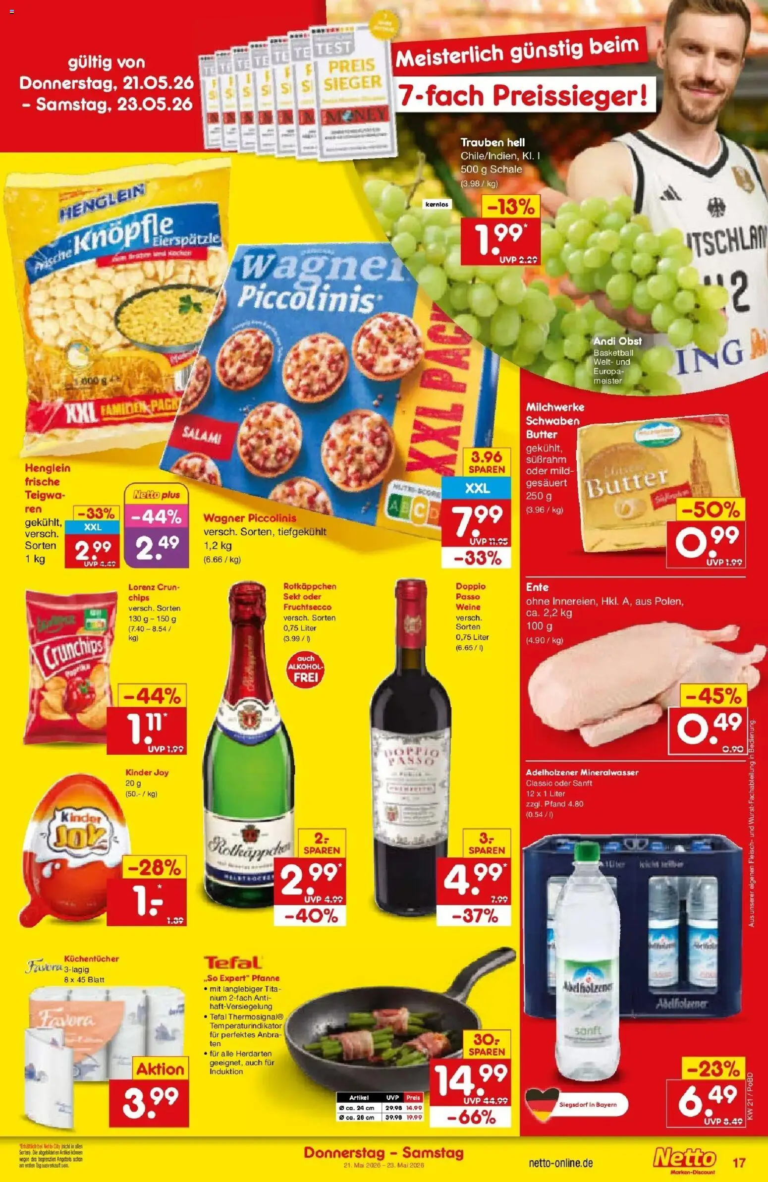 Netto Marken-Discount Prospekt Selb	 – gültig ab 17.05.2026 | Seite: 19