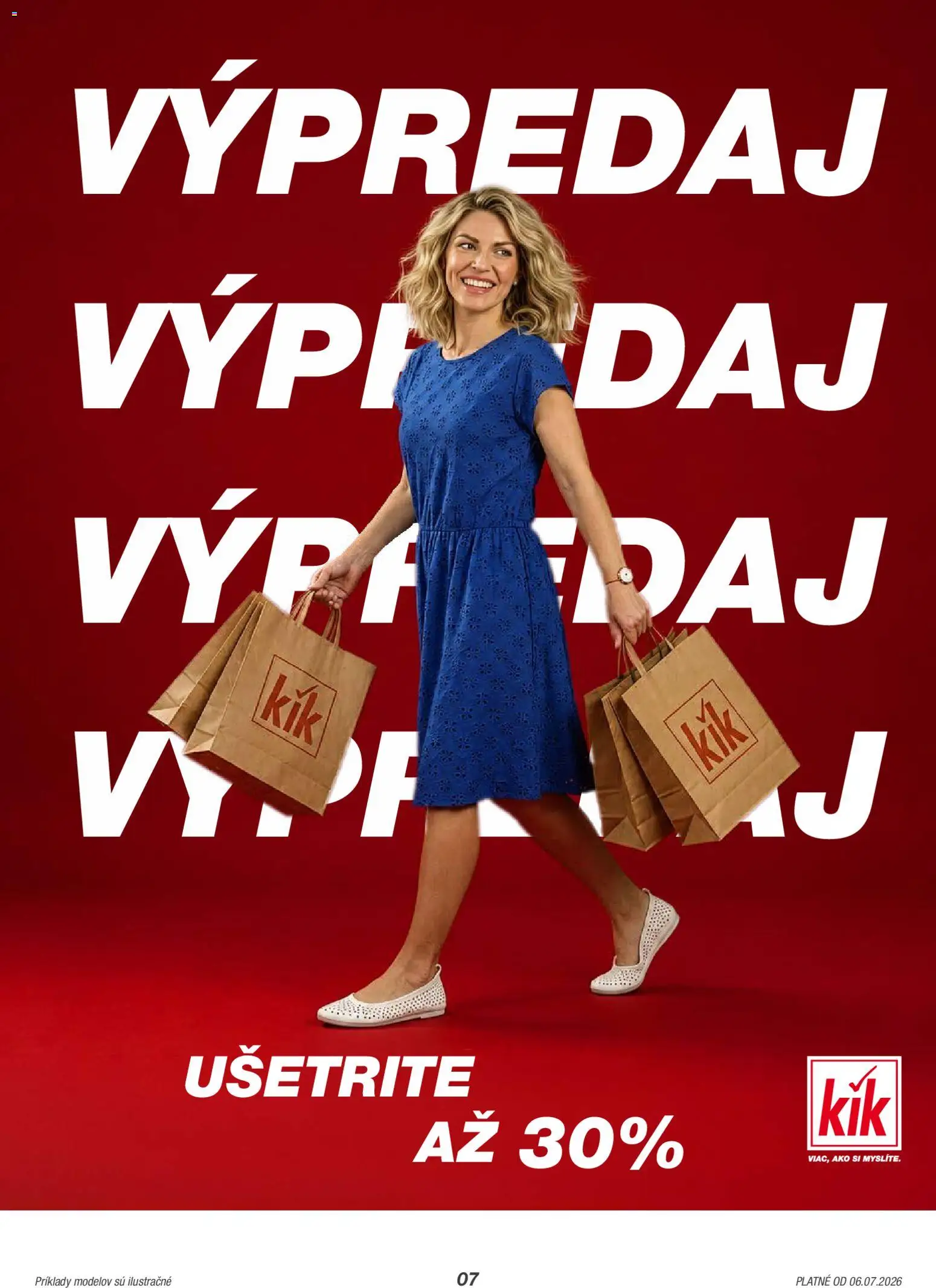 Nové Kik akcie – leták je platný od 06.07.2026 | Strana: 7