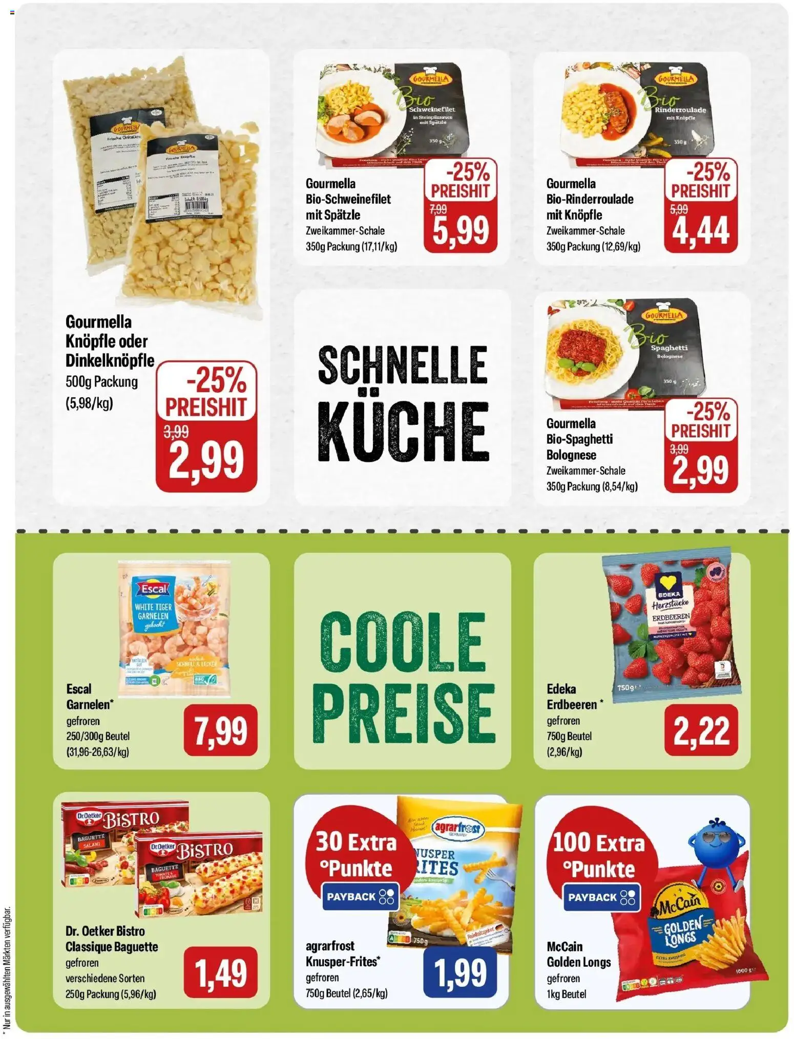 Feneberg Aktuelle Angebote (ab 07.05.2026) zum Blättern | Seite: 13 | Produkte: Küche, Baguette, Garnelen, Schweinefilet