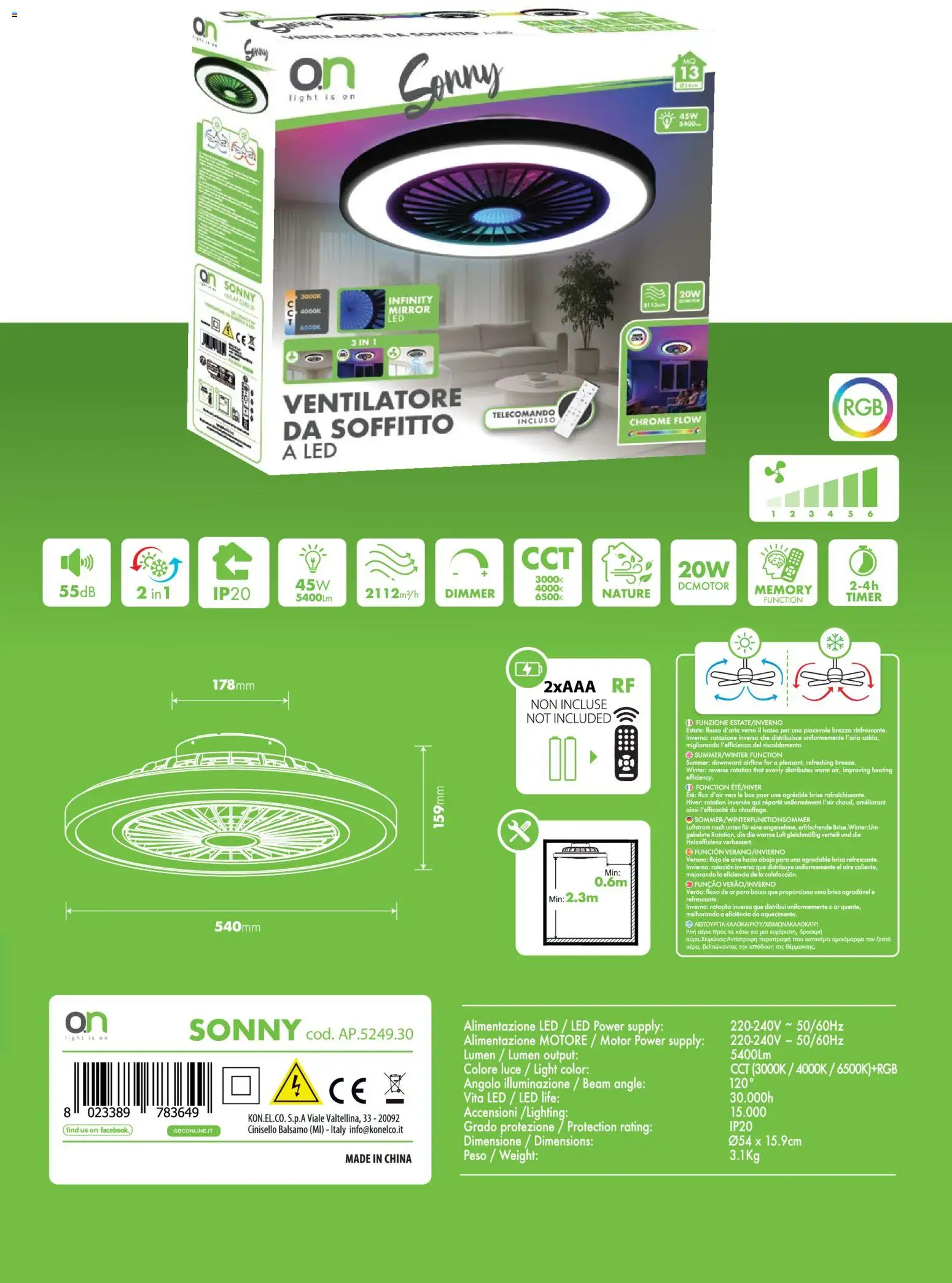Volantino GBC del 09.06.2026 | Pagina: 21 | Prodotti: Balsamo, Ventilatore, Telecomando