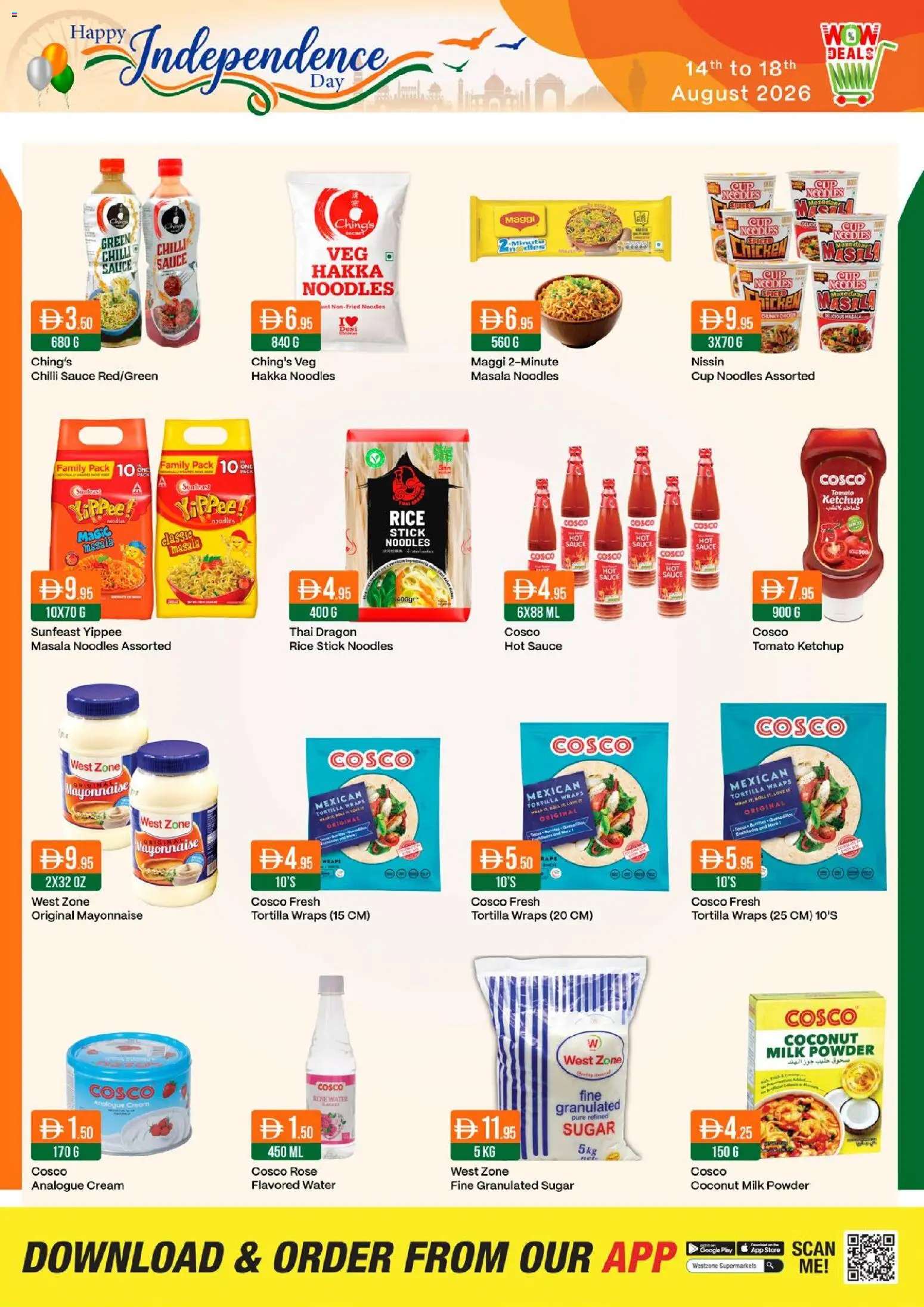 {H1} | Page: 6 | Products: Milk, Cream, Mayonnaise, Sugar