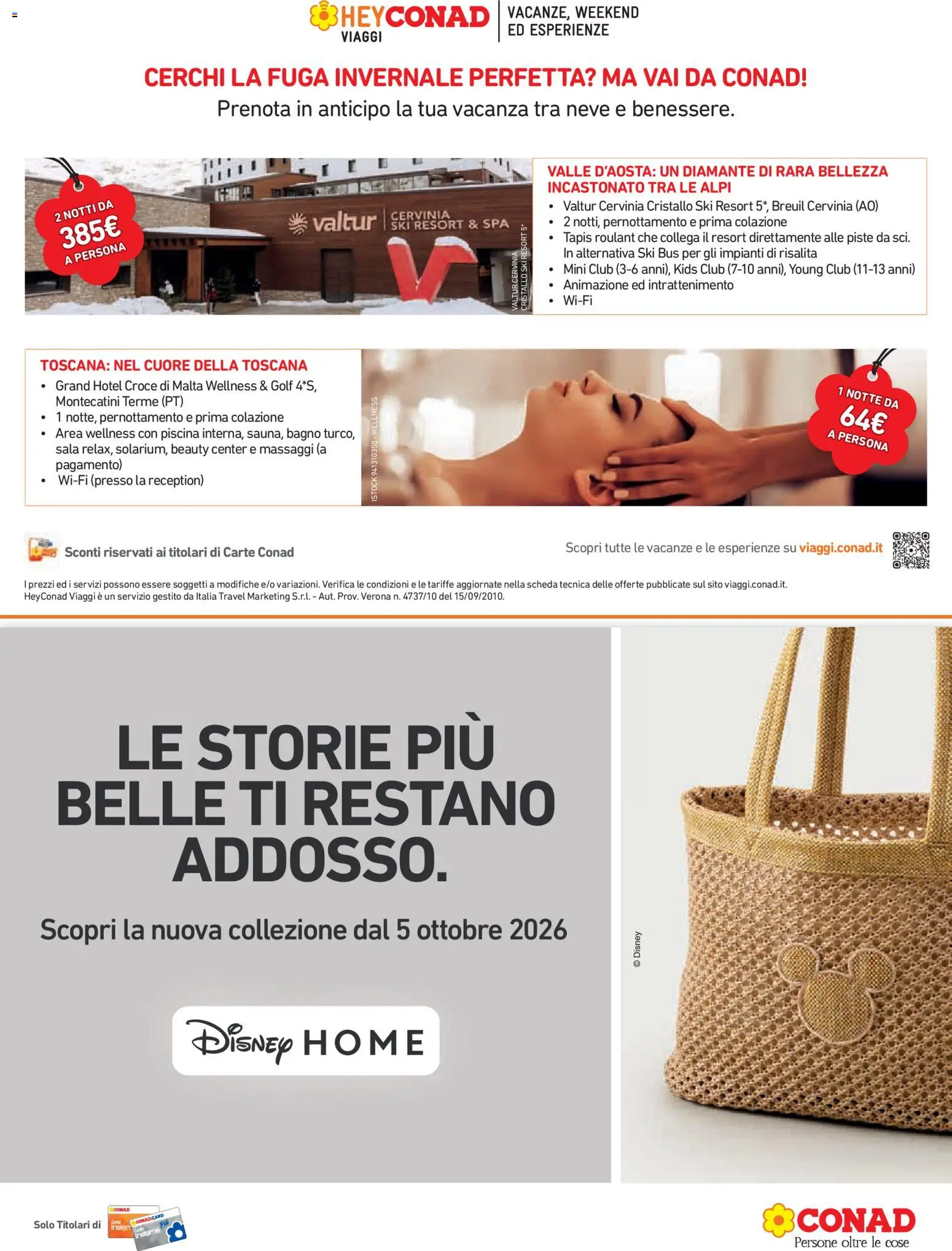 Volantino Conad del 24/09/2026 | Pagina: 16 | Prodotti: Tapis roulant, Piscina, Bagno