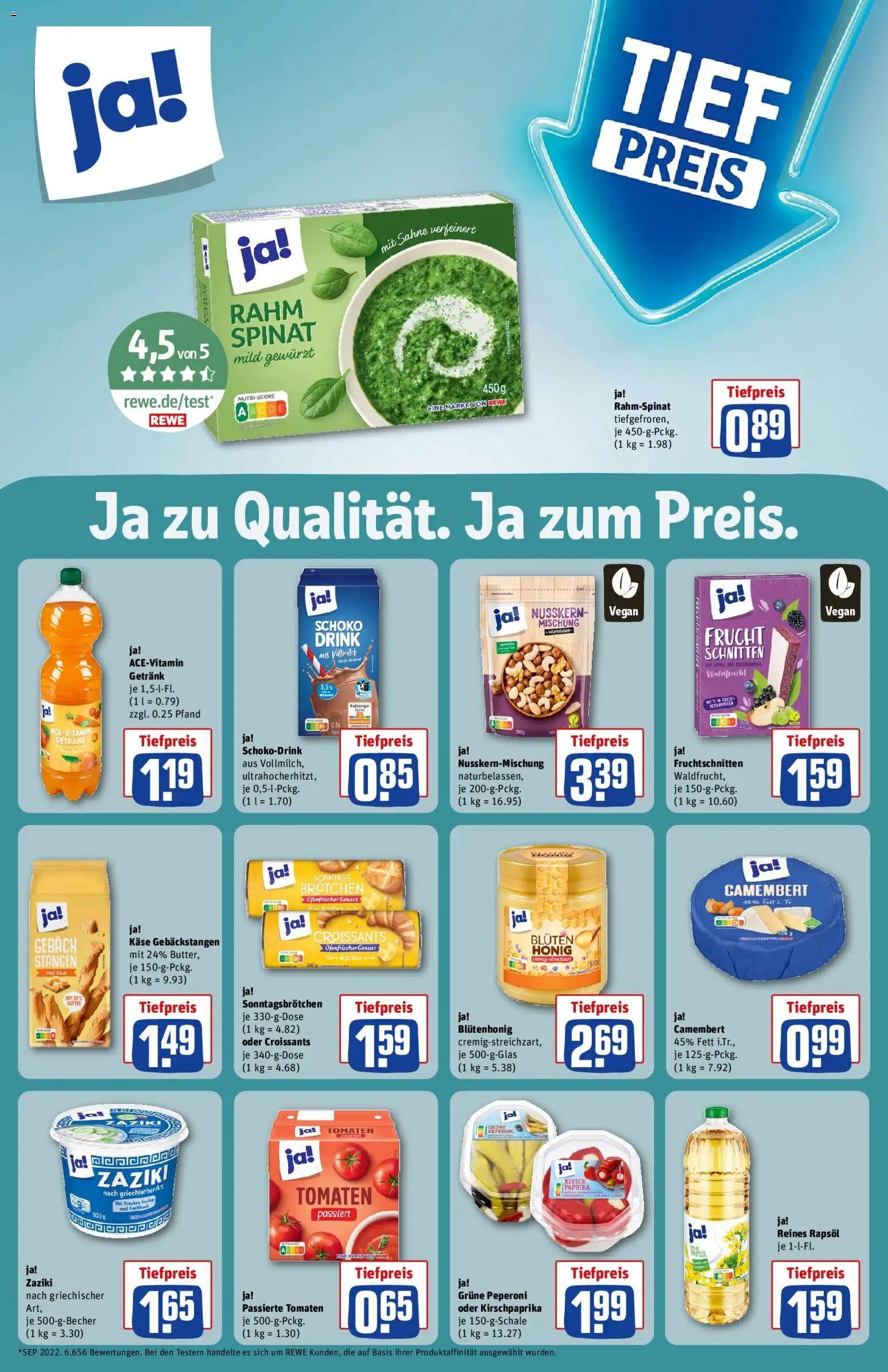 Rewe ihr Kaufpark Prospekt 	 – gültig ab 18.05.2026 | Seite: 27 | Produkte: Butter, Käse, Tomaten, Sahne