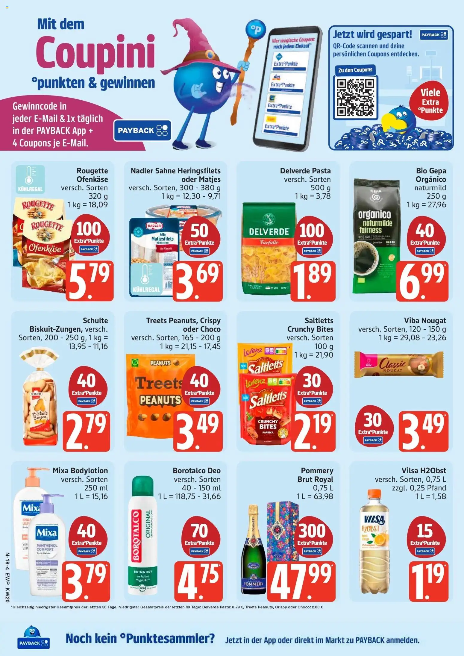 Marktkauf Prospekt Rostock	 – gültig ab 10.05.2026 | Seite: 18 | Produkte: Paprika, Pasta, Sahne