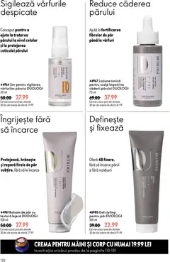 Ofertele Oriflame valabile de la 17.06.2026 | Pagină: 128 | Produse: Serum, Balsam, Balsam de păr, Cremă