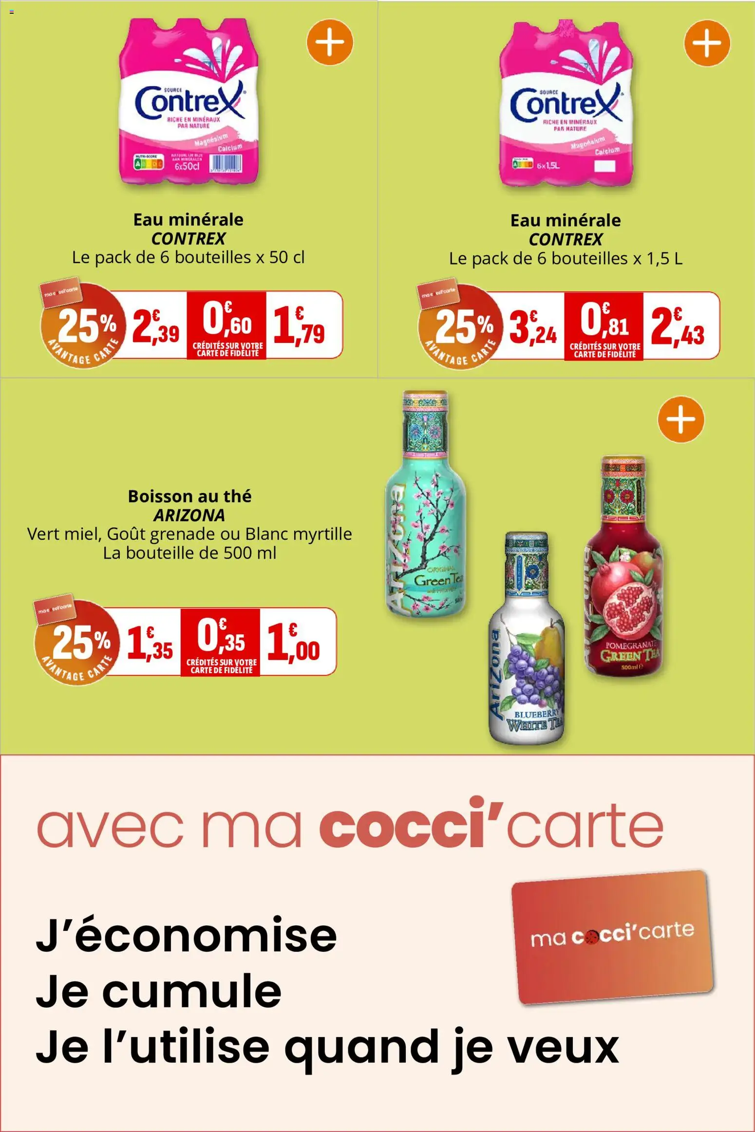{H1} | Page: 30 | Produits: Eau minérale, Arizona, Grenade, Bouteille