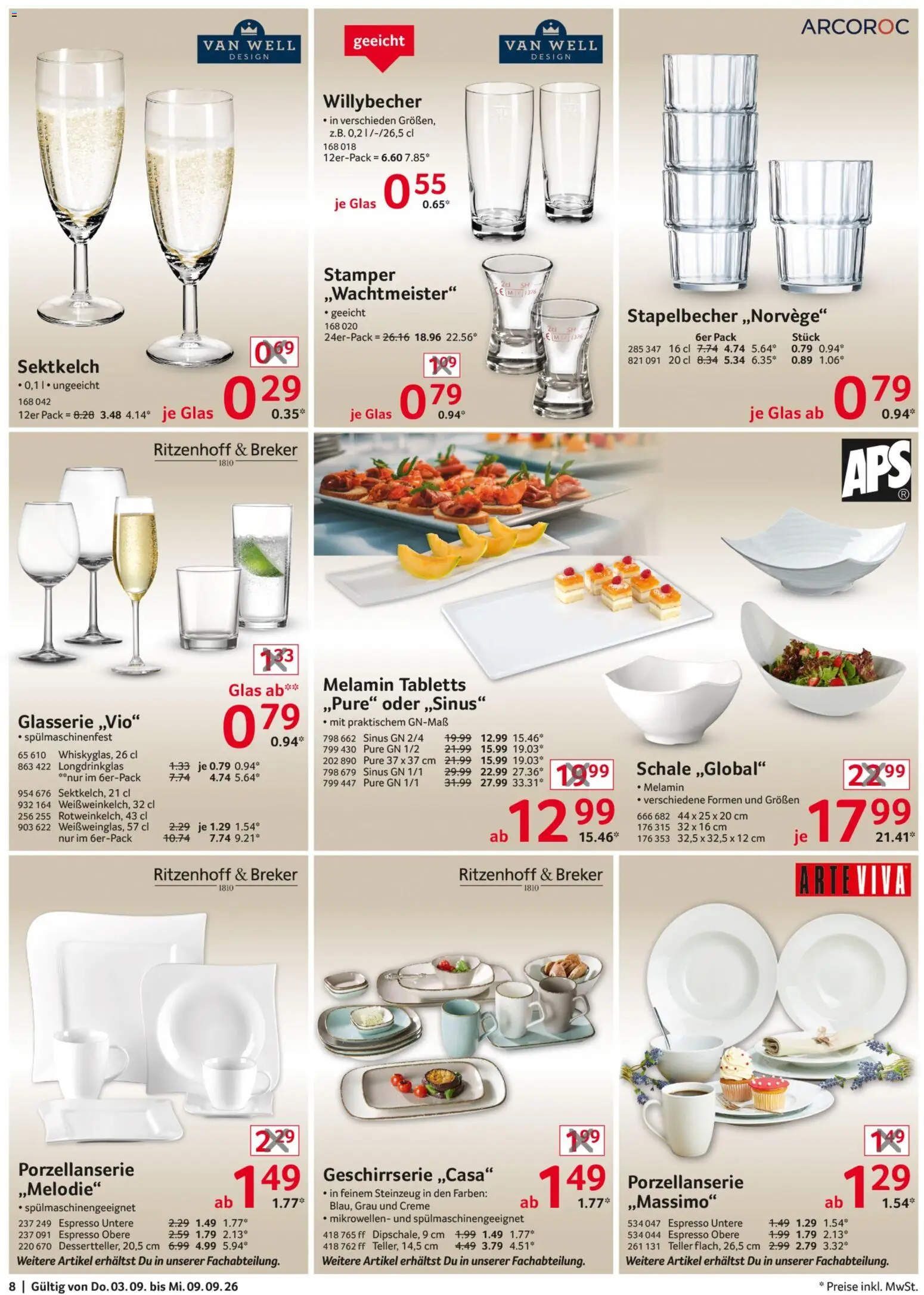 Selgros Non Food – gültig ab 03.09.2026 | Seite: 8 | Produkte: Creme