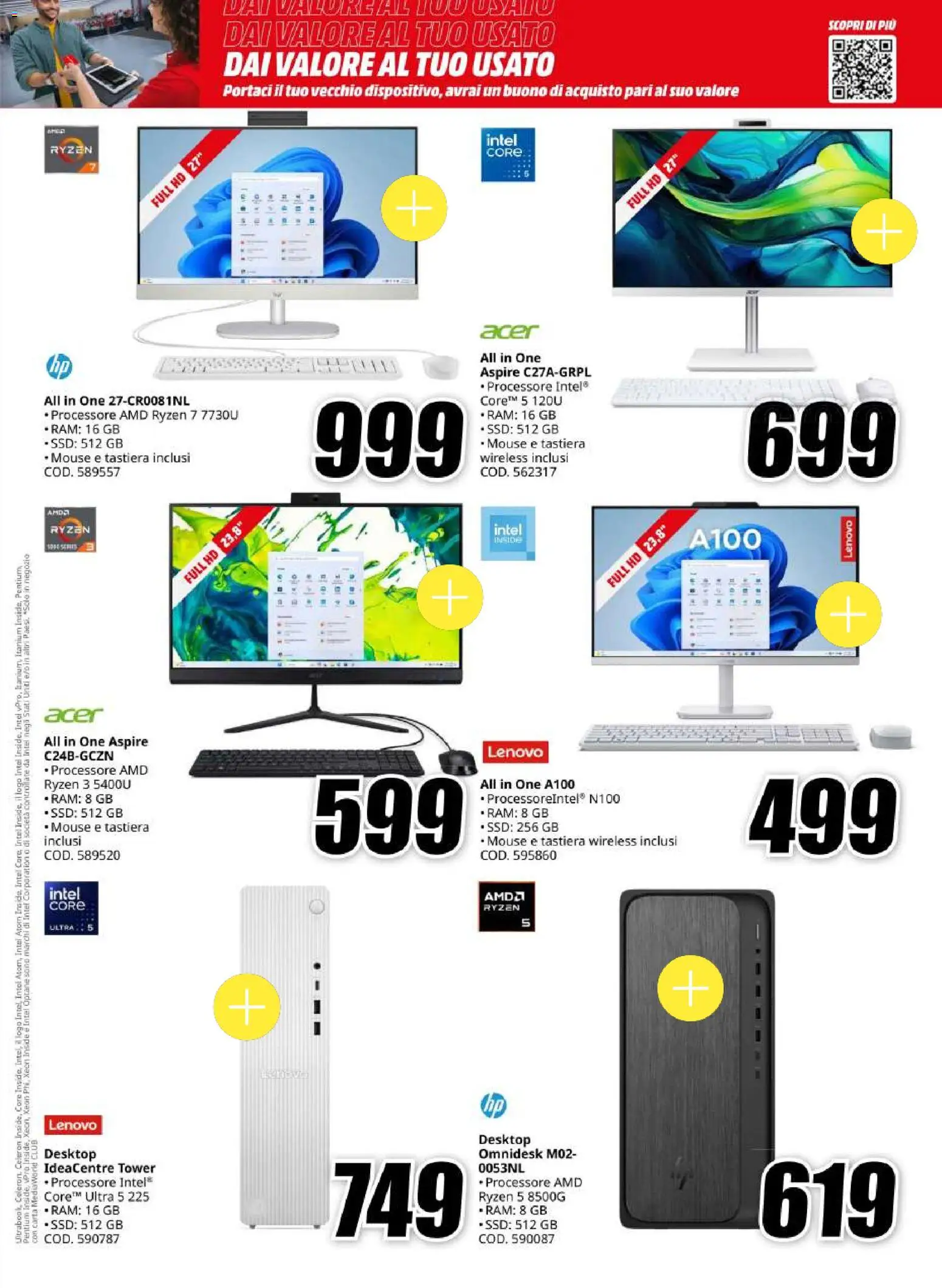 Volantino Media World del 06/10/2026 | Pagina: 5 | Prodotti: Mouse, Tastiera