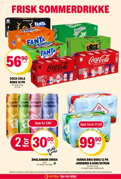 Forhåndsvisning av Coop Extra kundeavis gyldig fra 22/06/2026 | Side: 22