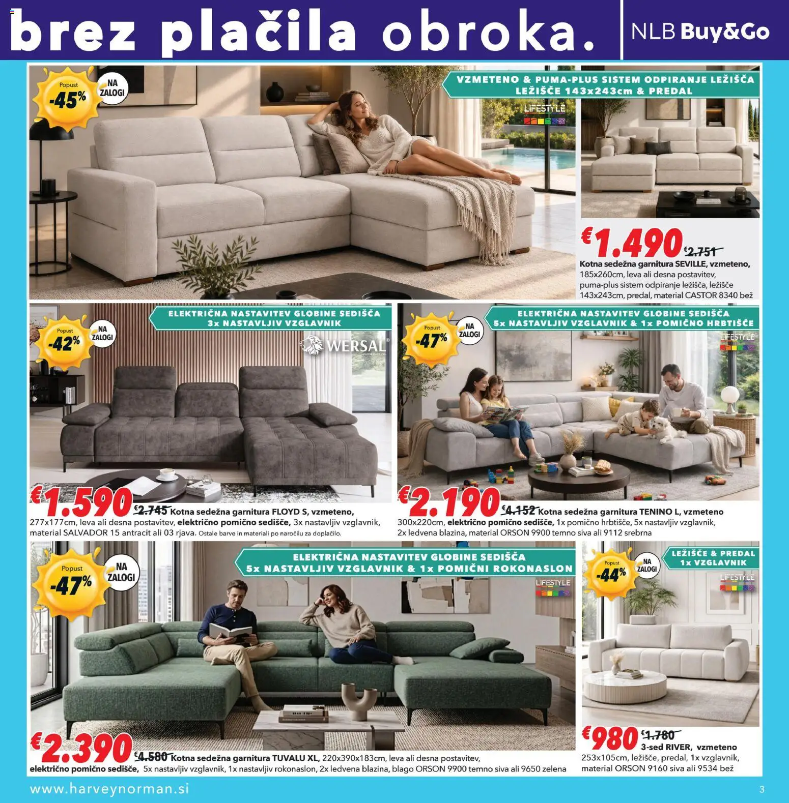 Novi Harvey Norman katalog ponudbe – veljaven od 29.07.2026 | Stran: 3