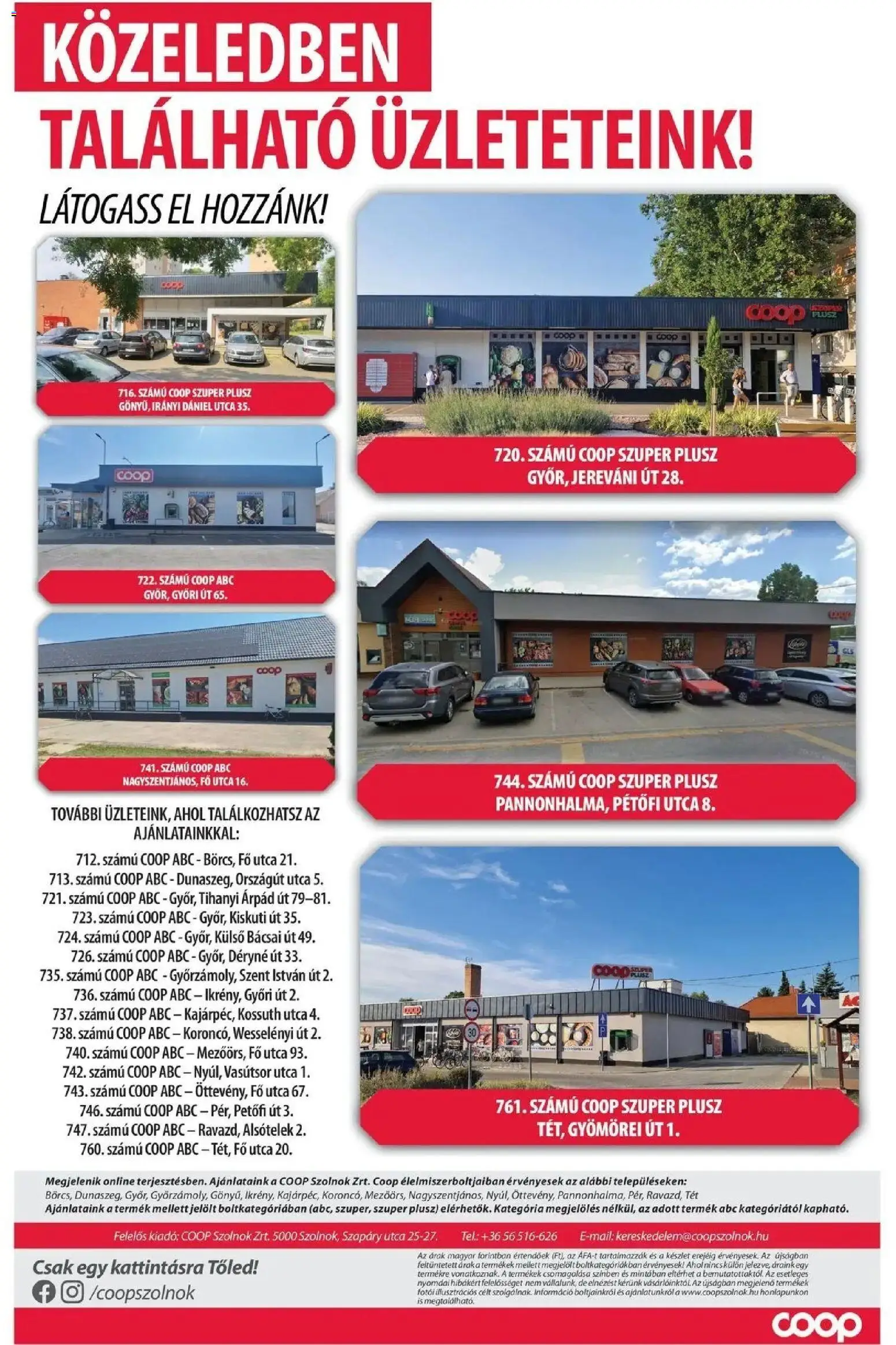 COOP Szolnok akciós újság Nagyszentjános - 2026.10.22. -tól/töl > akció, lapozható szórólap 🛍️ | Oldal: 8