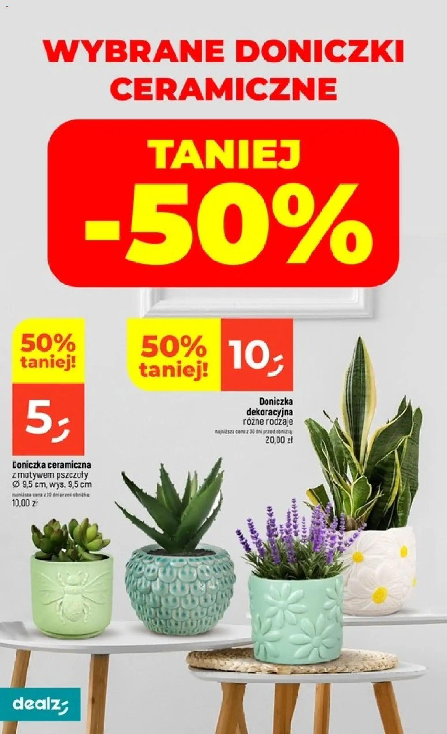 Dealz gazetka od 20.08.2026 | Strona: 46 | Produkty: Doniczka, Doniczki