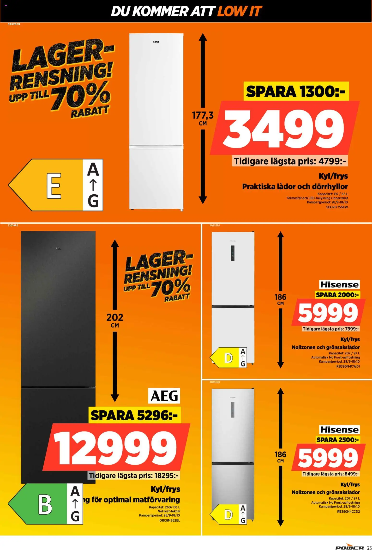 Power reklamblad aktuell från 28/09/2026 | Sida: 33