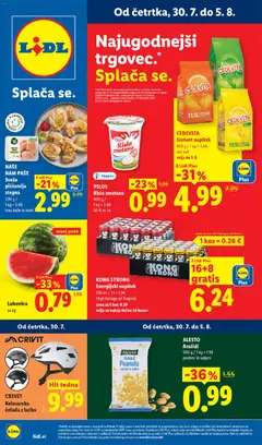 Lidl katalog akcije – veljaven od 30.07.2026