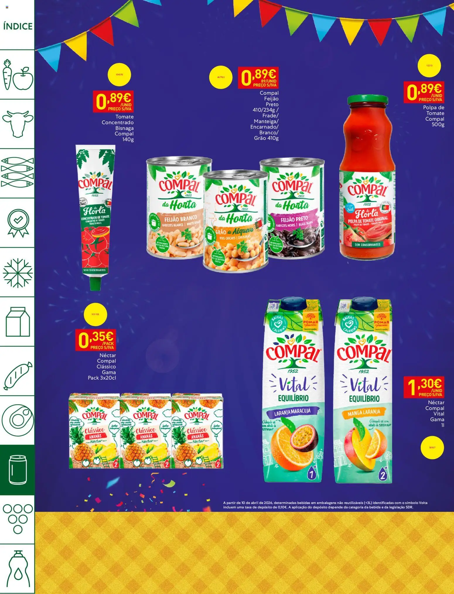 Recheio Horeca Madeira │ válido de 28/07/2026 | Página: 20 | Produtos: Porta, Tomate, Bebida