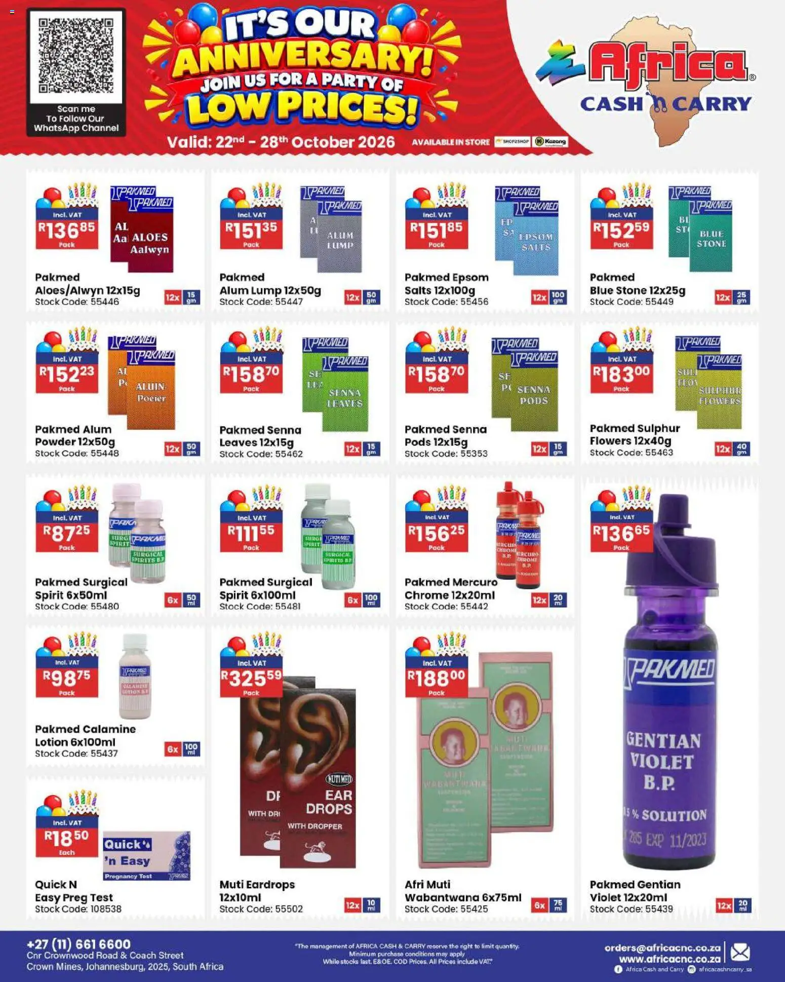 New Africa Cash & Carry catalogue – valid from 22/10/2026 | Page: 99