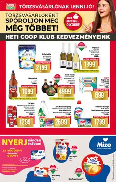 COOP Szolnok akciós újság - amely érvényes a következő dátumtól: 04.06.2026 | Oldal: 9