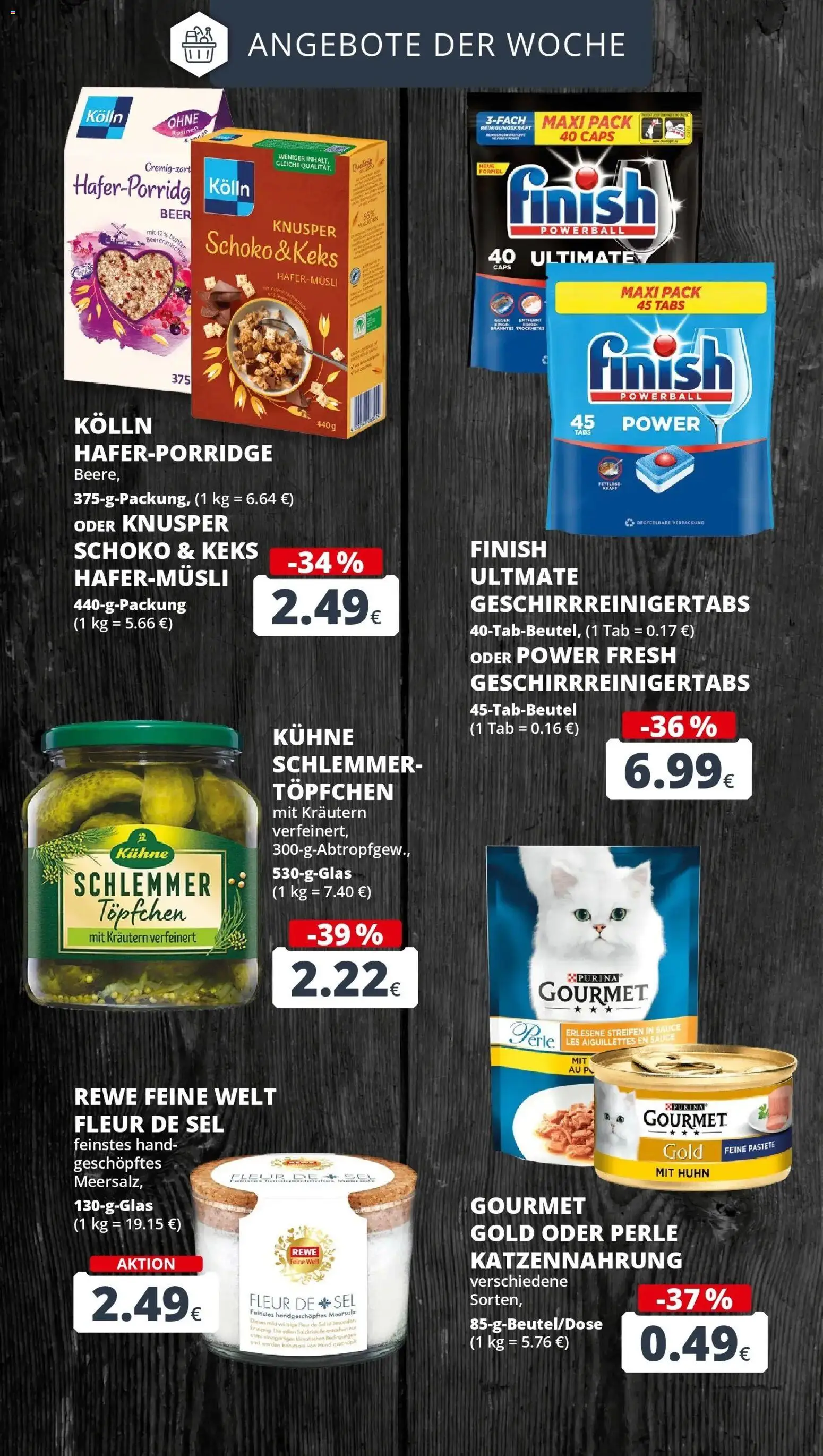 Rewe Prospekt Bergheim – gültig ab 17.05.2026 | Seite: 7 | Produkte: Kolln, Finish, Rosinen