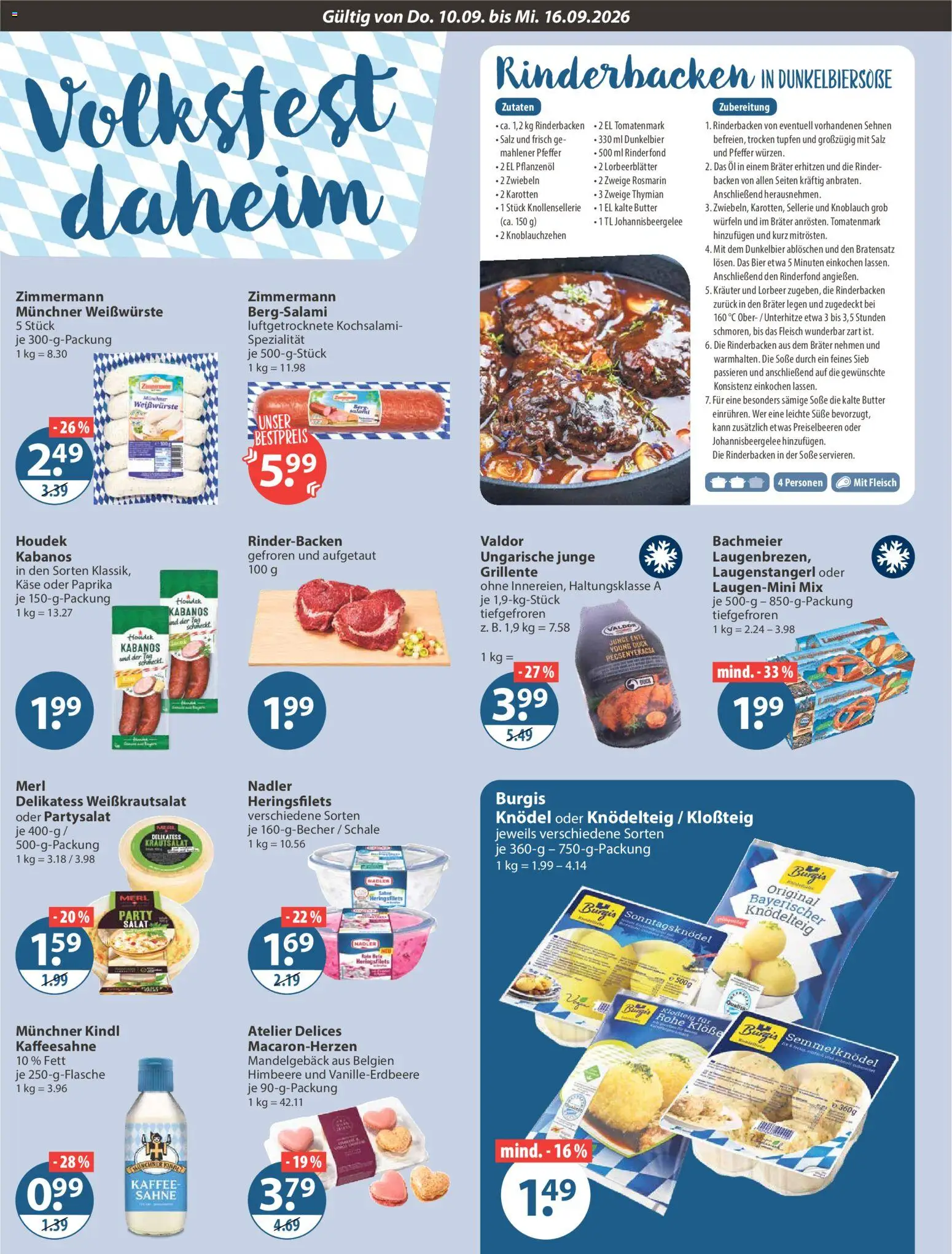 V-Markt Angebote – gültig ab 10.09.2026 | Seite: 12 | Produkte: Bier, Salz, Pfeffer, Knoblauch